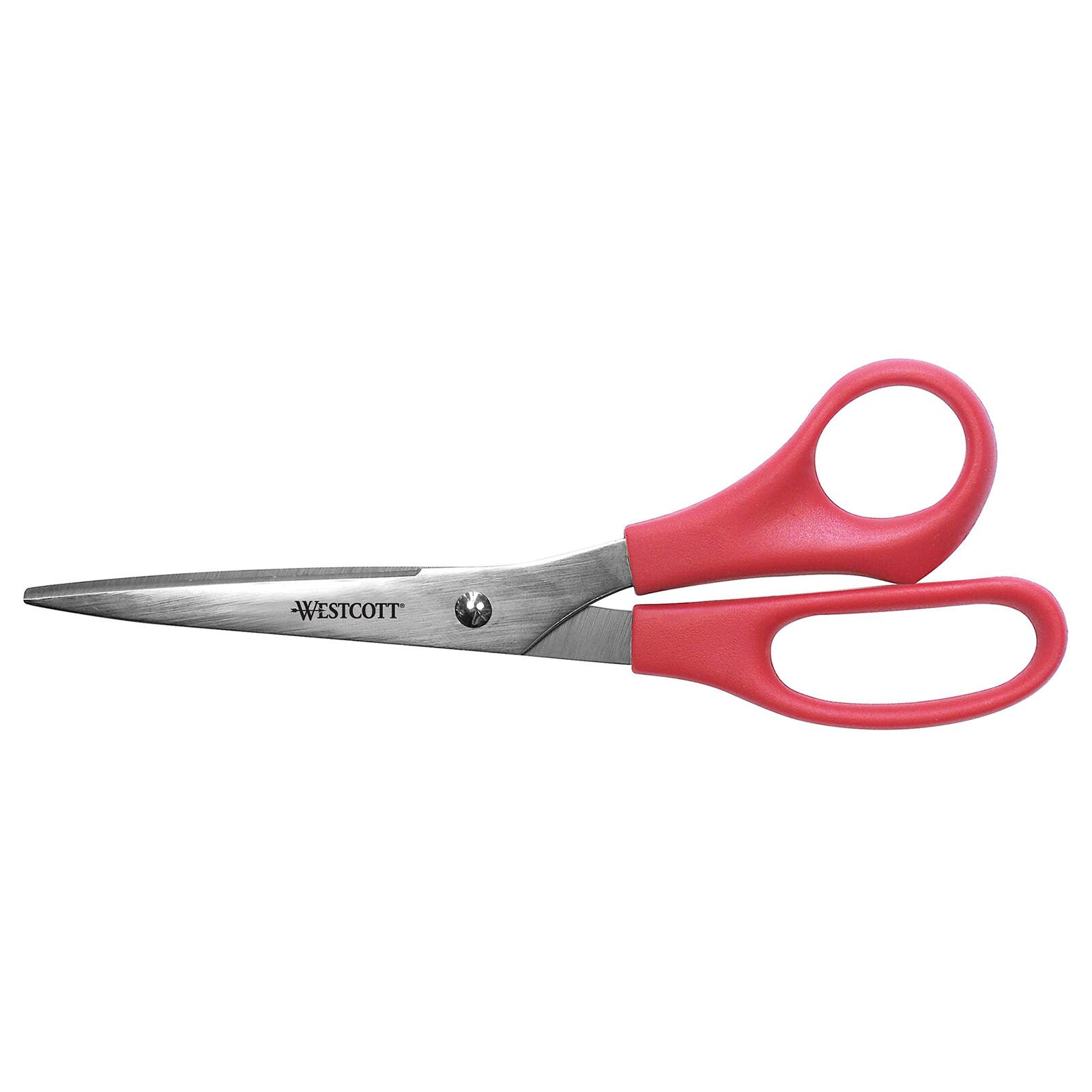 Westcott&#xAE; 8&#x22; Assorted Straight All Purpose Value Scissors, 3ct.