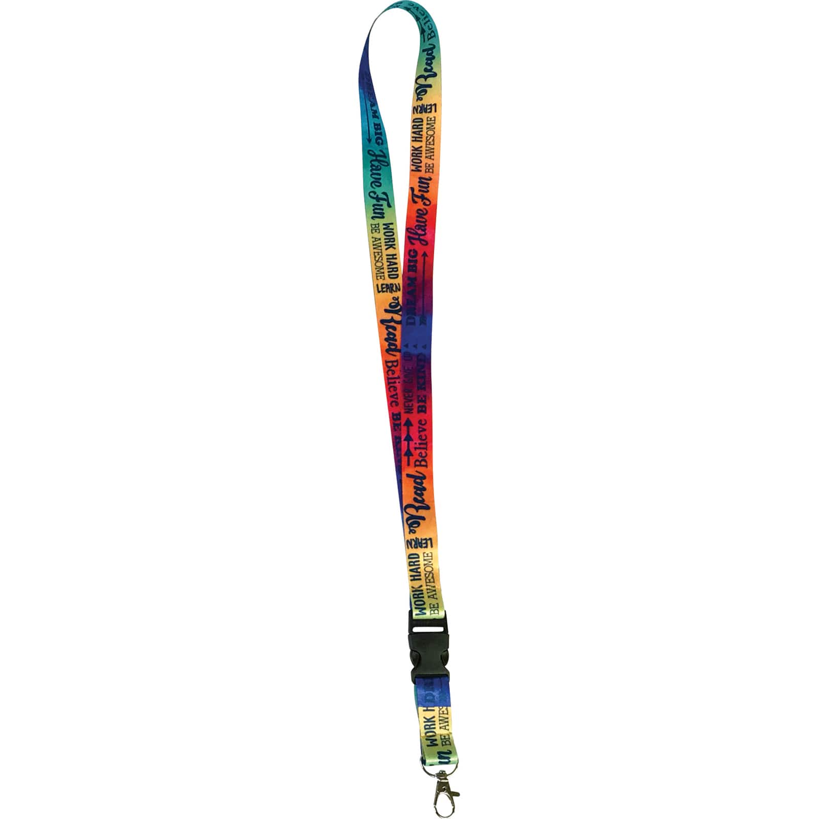 Teacher Created Resources Positive Saying Watercolor Lanyard, 6ct.