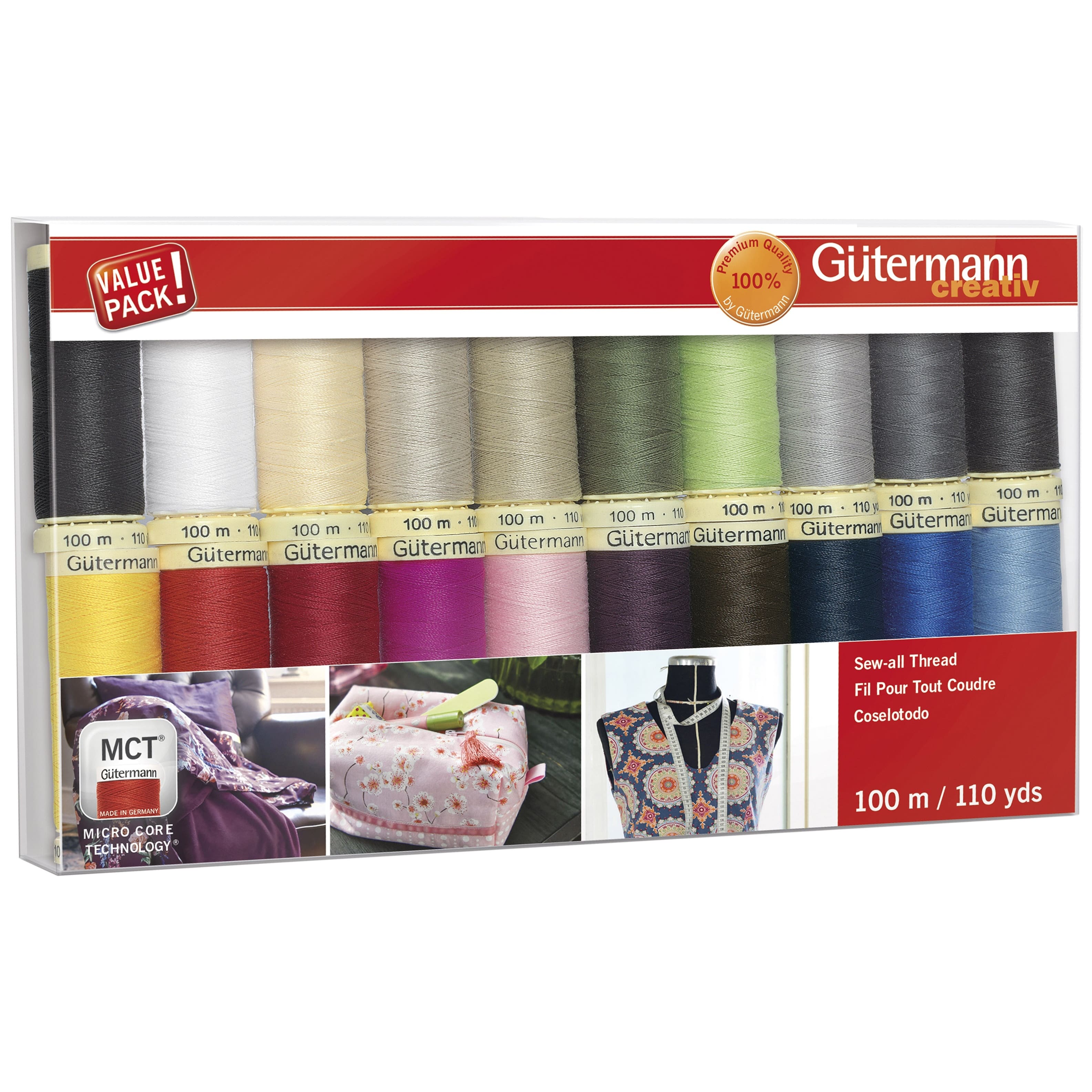 Gütermann Basics Sew-All Polyester Thread Set