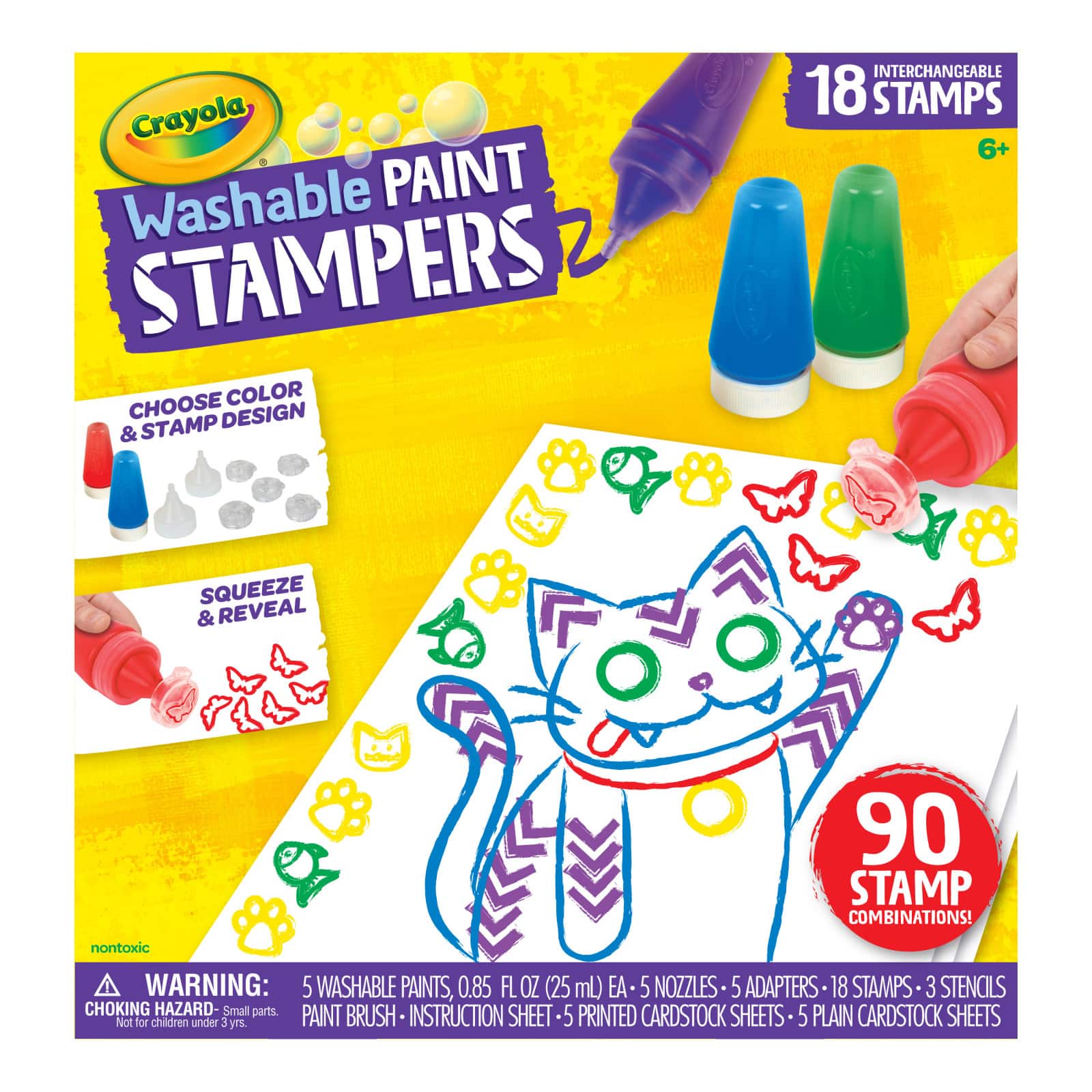 Crayola&#xAE; Washable Paint Stampers Kit