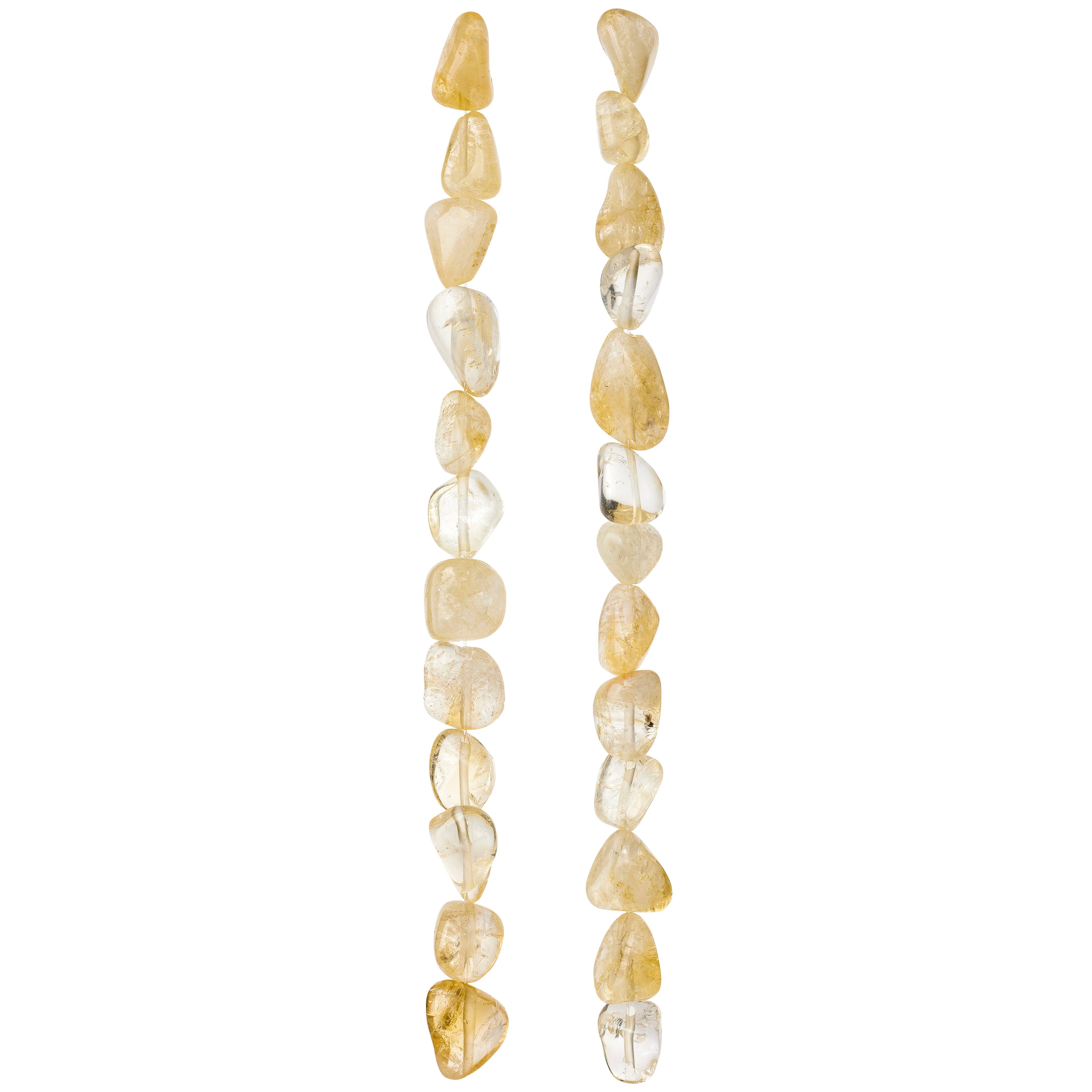 Citrine Chunk Beads by Bead Landing™