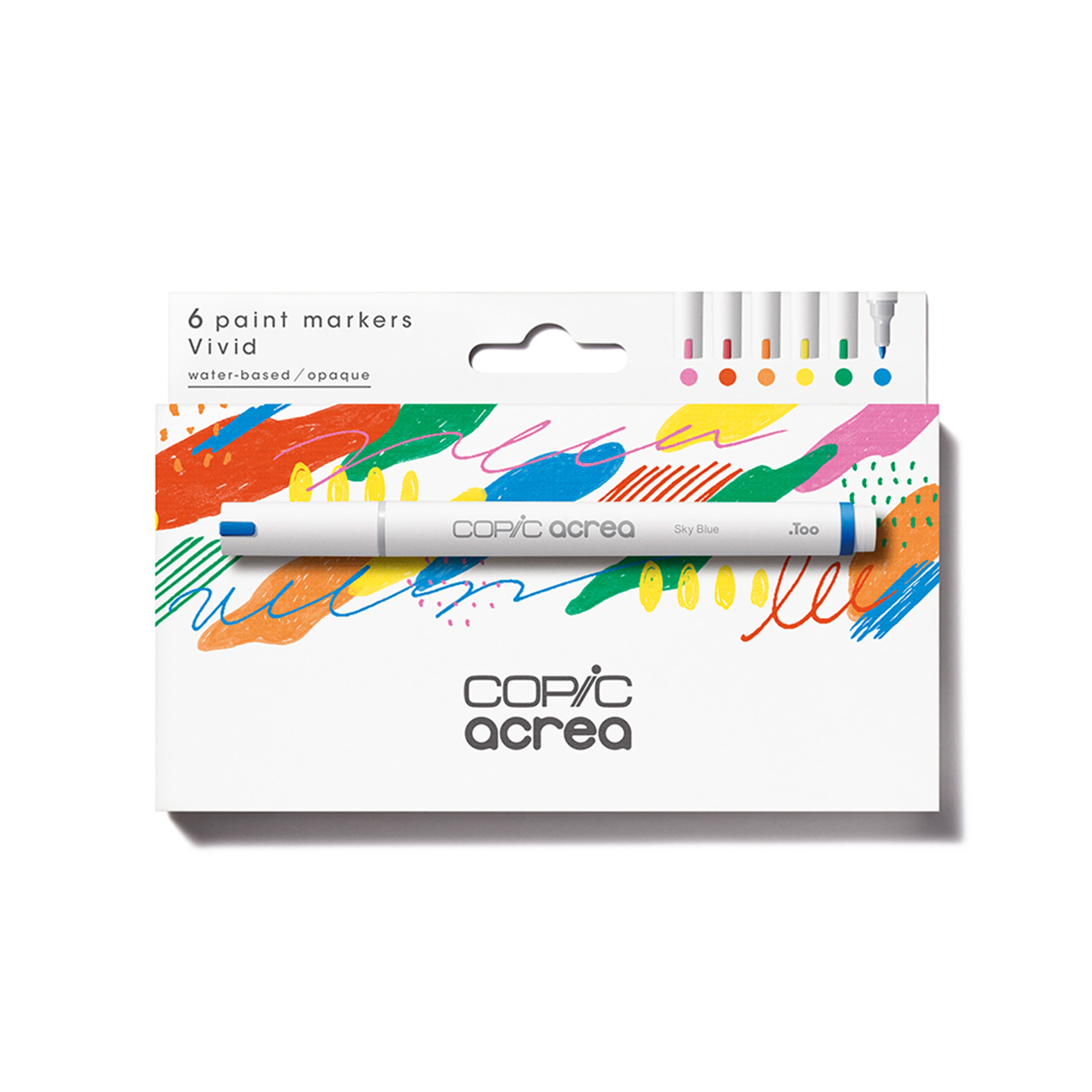 Copic&#xAE; acrea Vivid Marker Set