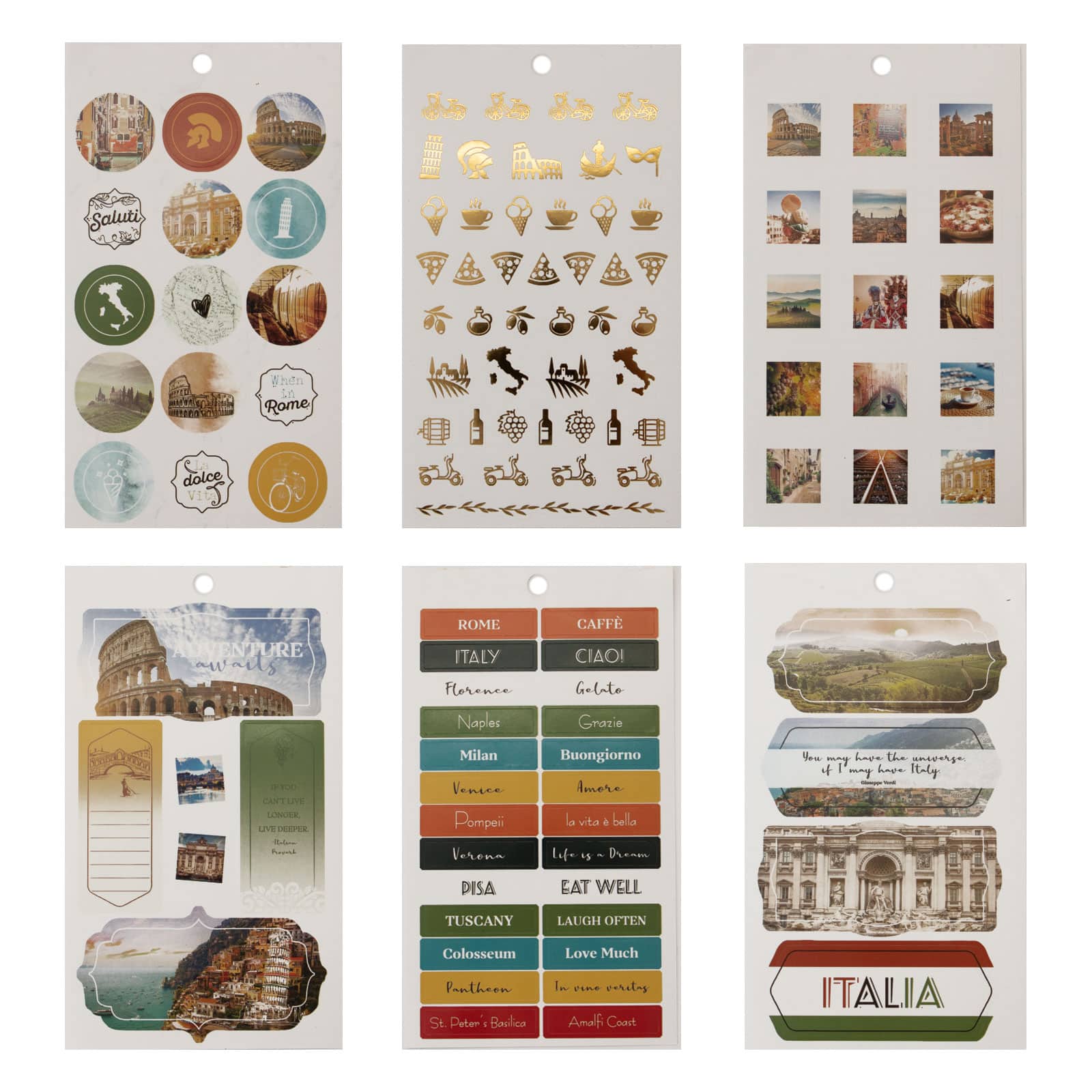 Italy Sticker Book by Recollections&#x2122;
