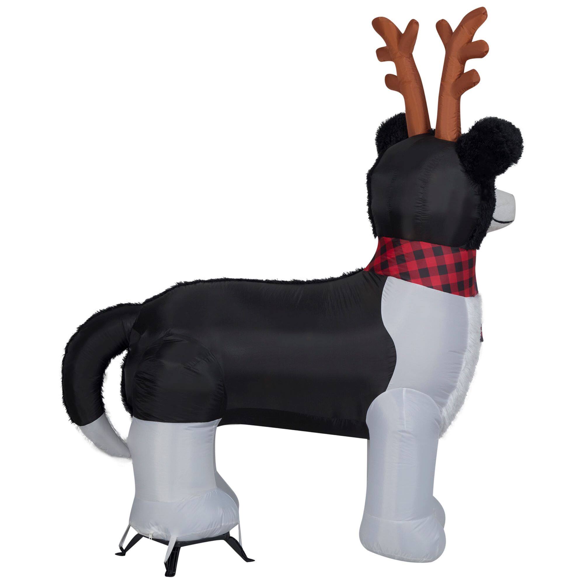 4ft. Airblown&#xAE; Inflatable Border Collie