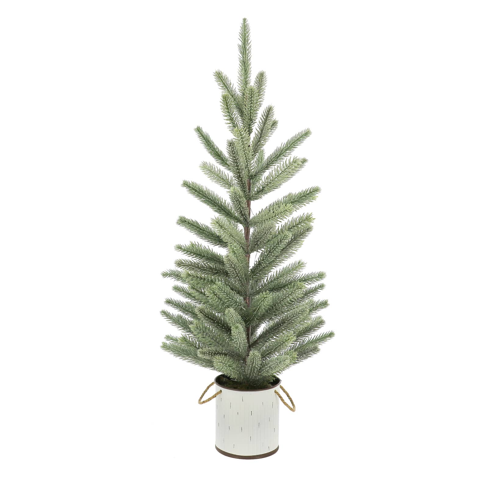 32&#x22; Pre-Lit Sugar Pine Accent Tree in Metal Bucket by Ashland&#xAE;