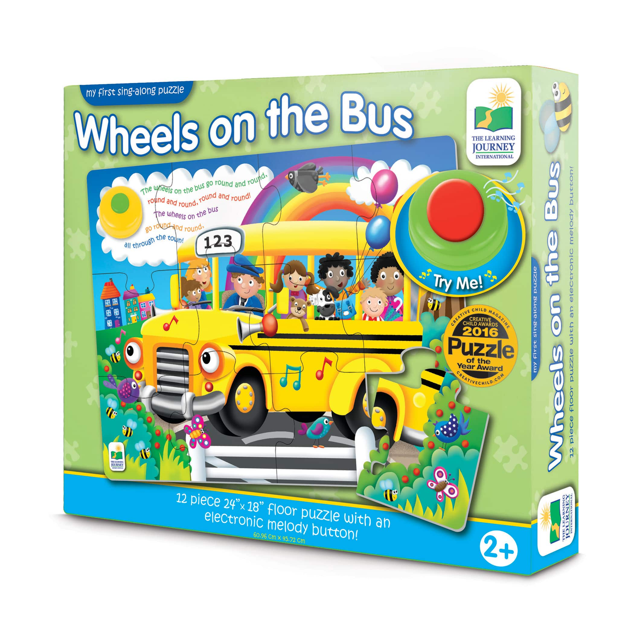 The wheels on fashion the bus sound puzzle