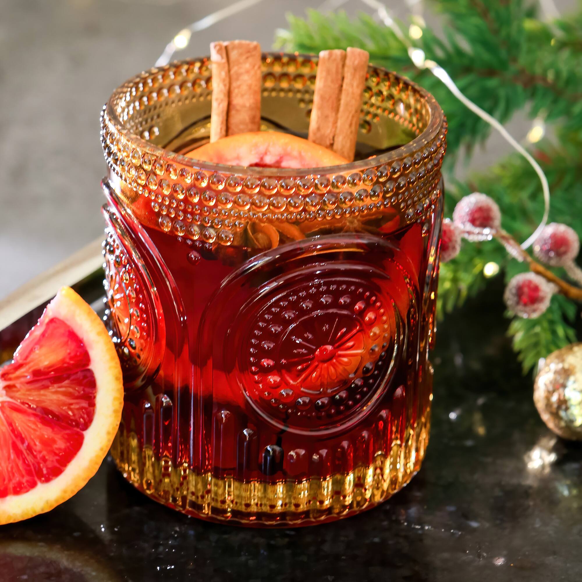 Kate Aspen® 10oz. Retro Arch Floral Drinking Glasses, 6ct.