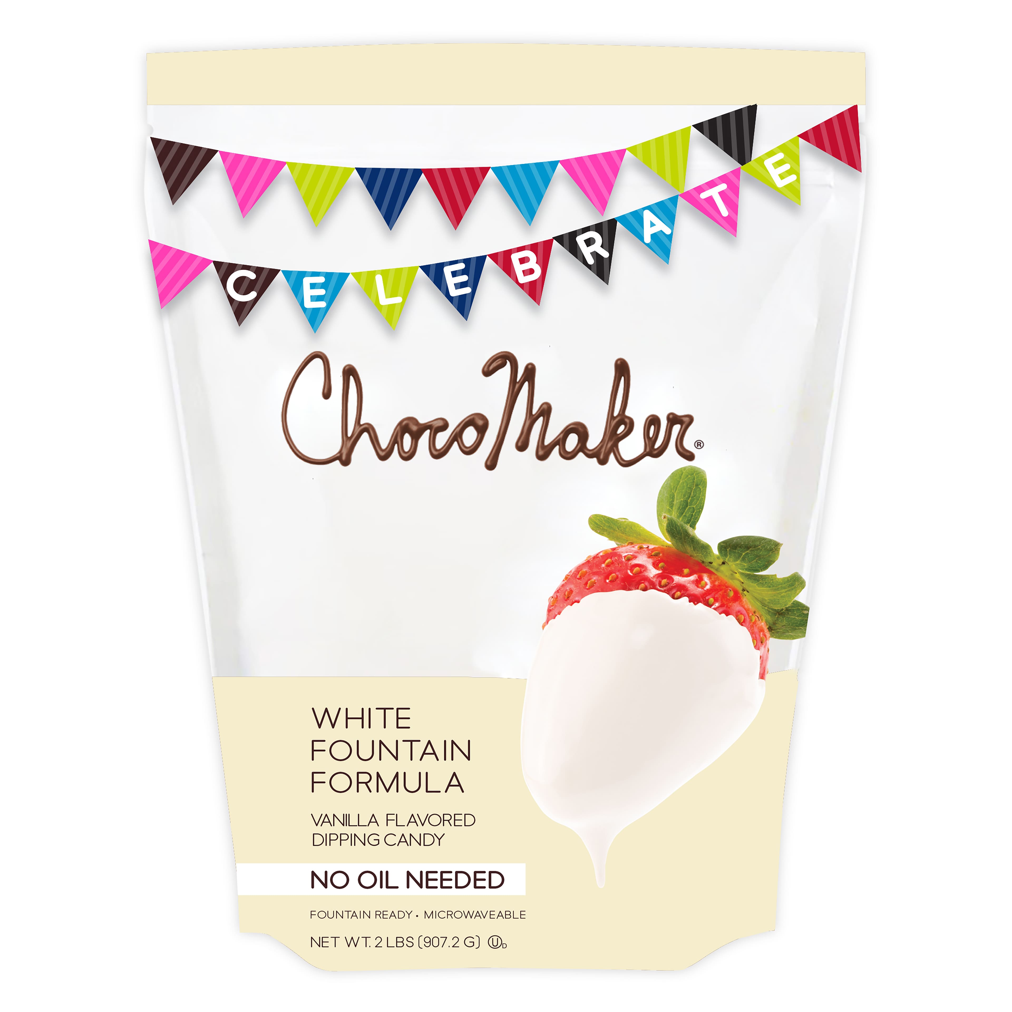 ChocoMaker® White Vanilla Fountain Formula Dipping Candy