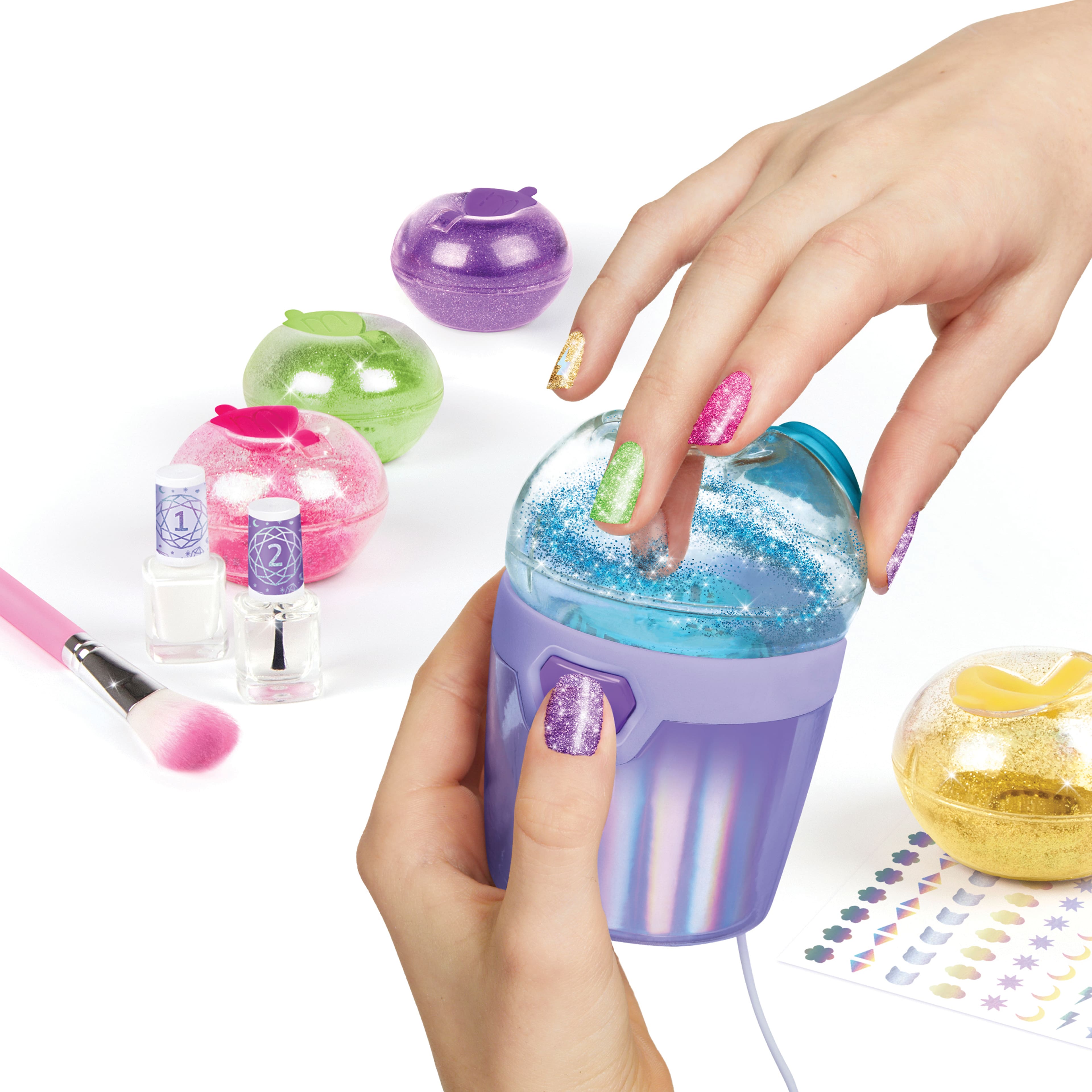 Make It Real™ Party Nails Glitter Nail Studio