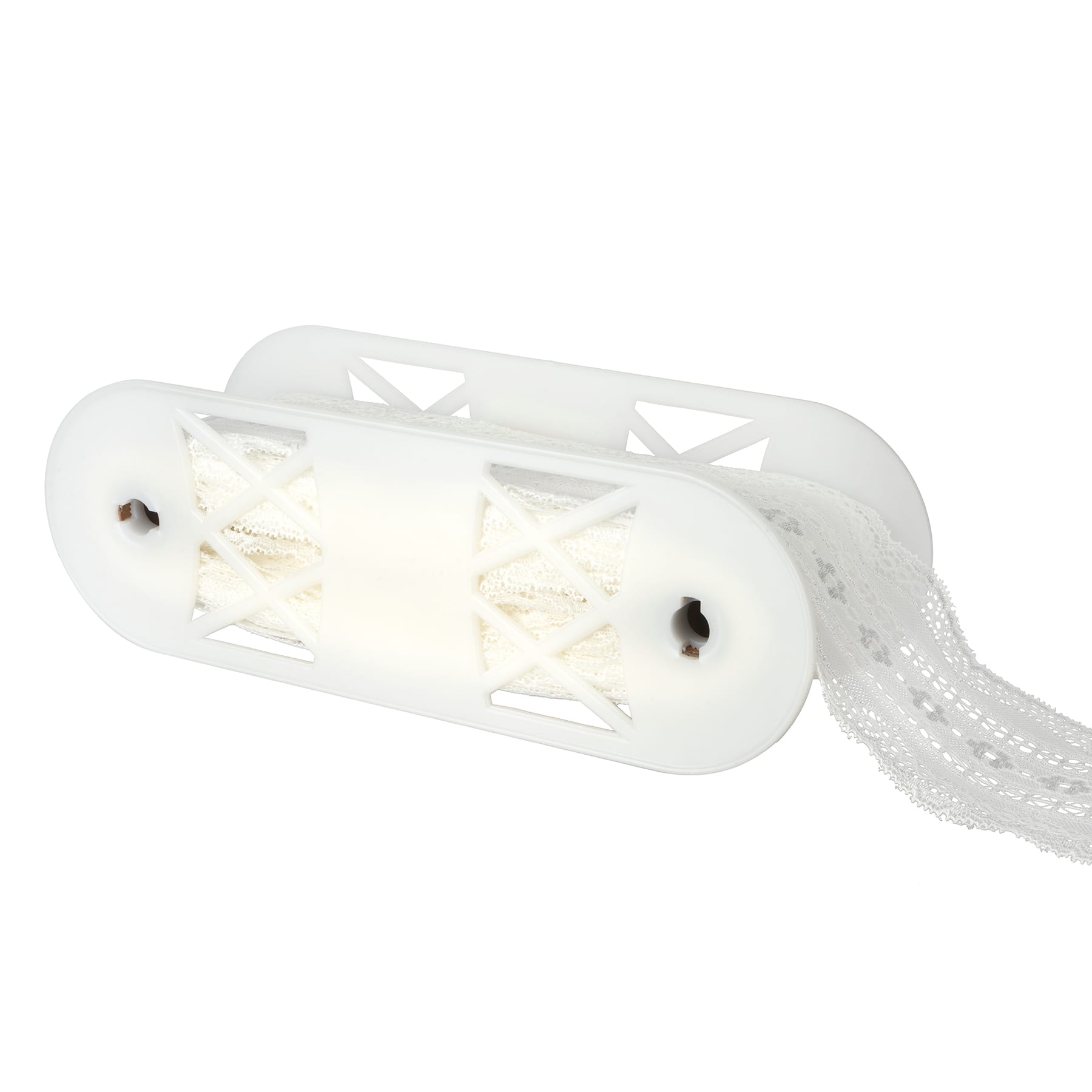 3.7&#x22; White Chrochet Lace Trim by Celebrate It&#xAE;