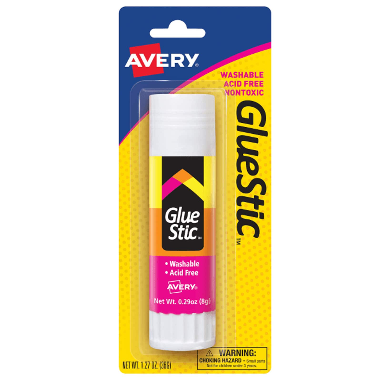 Avery® Permanent Glue Stic™ Set, 1.27oz.