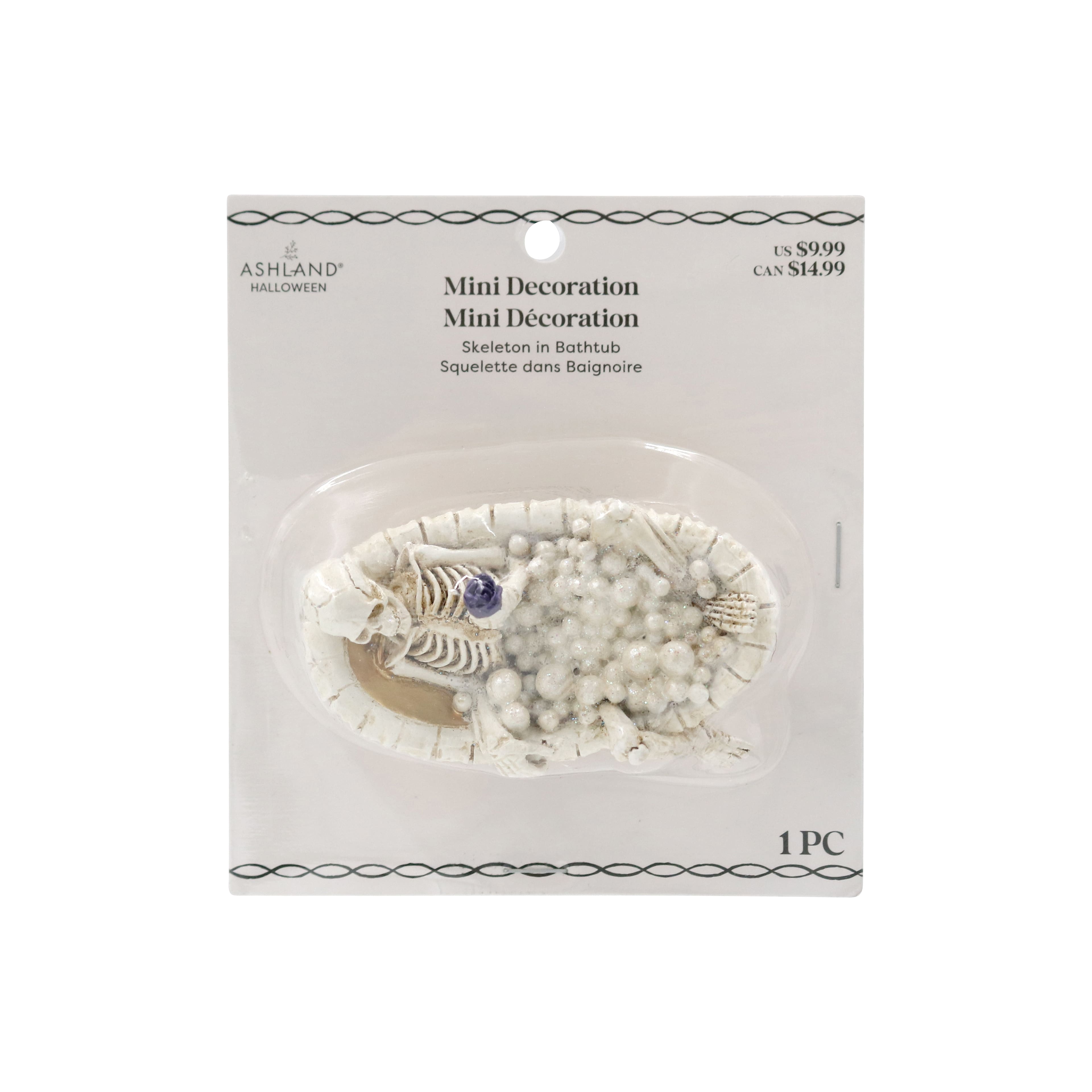 Mini Skeleton in Bathtub Decoration by Ashland&#xAE;