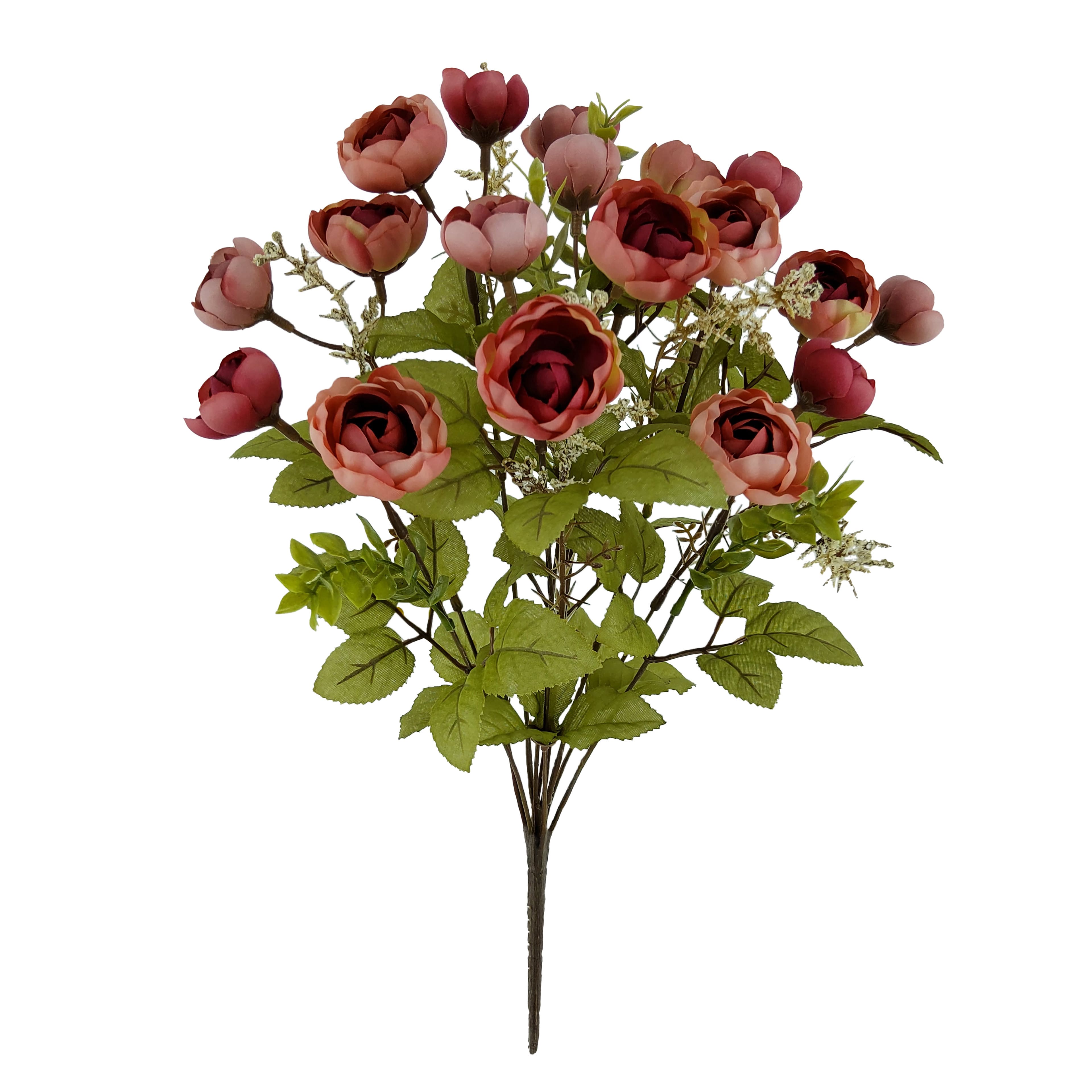 18" Ranunculus & Berry Deluxe Bush by Ashland®