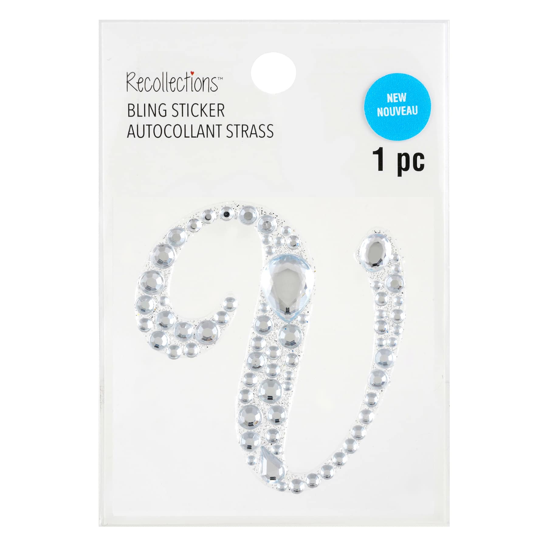 12 Pack: Bling Alphabet Letter Sticker by Recollections™