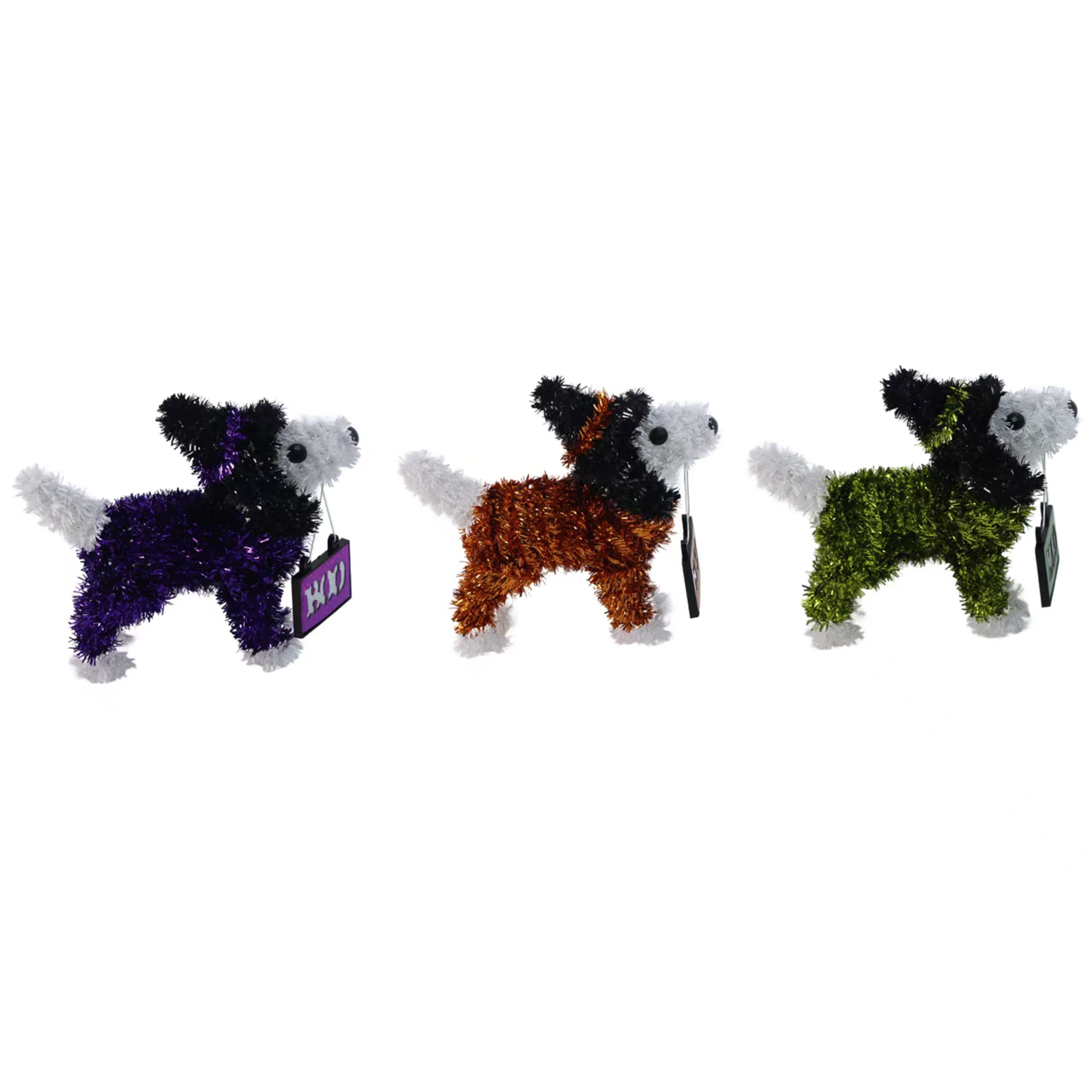 Assorted 7&#x22; Halloween Tinsel Dog, 1pc. by Ashland&#xAE;