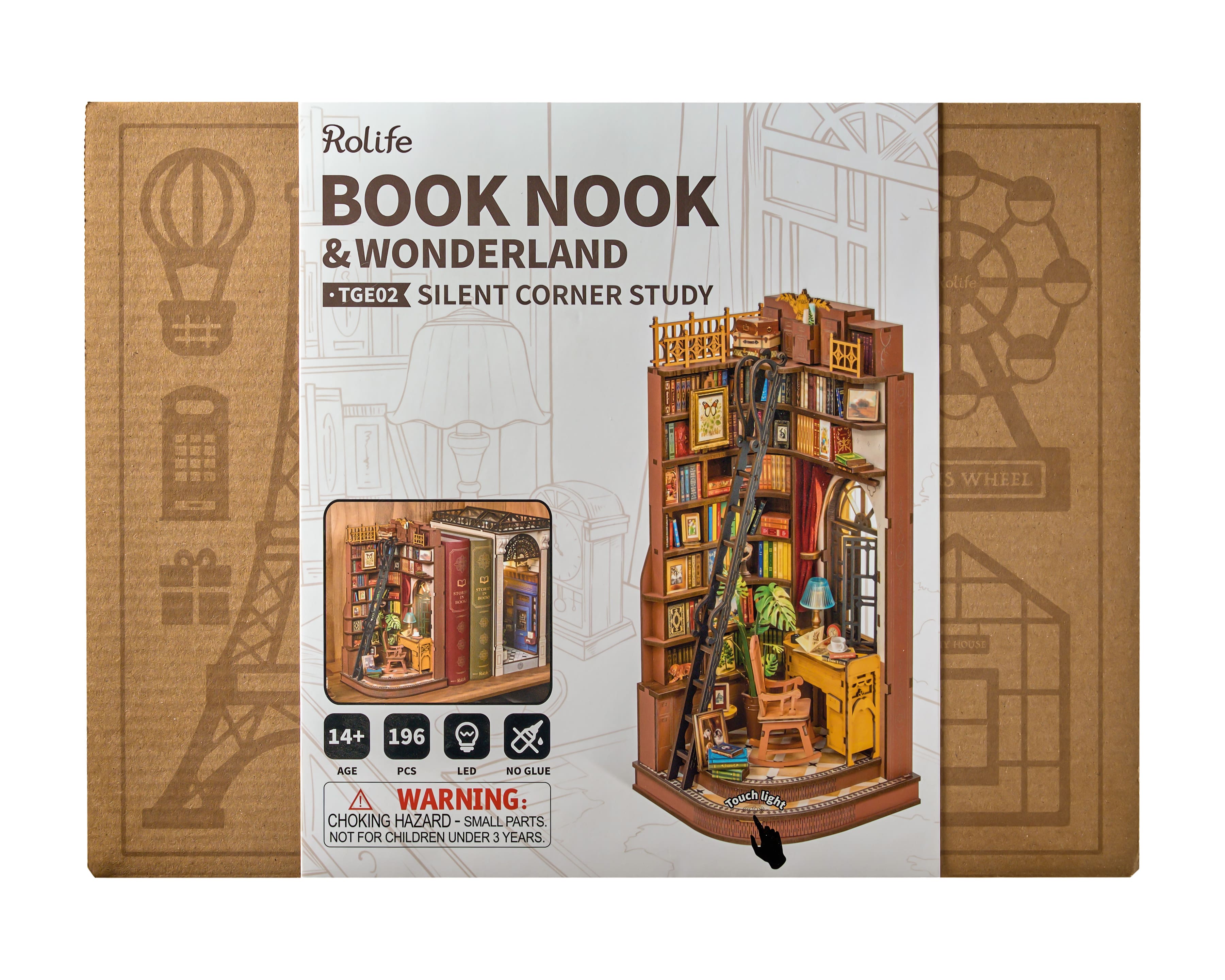 Rolife® Book Store DIY Miniature Kit Bundle