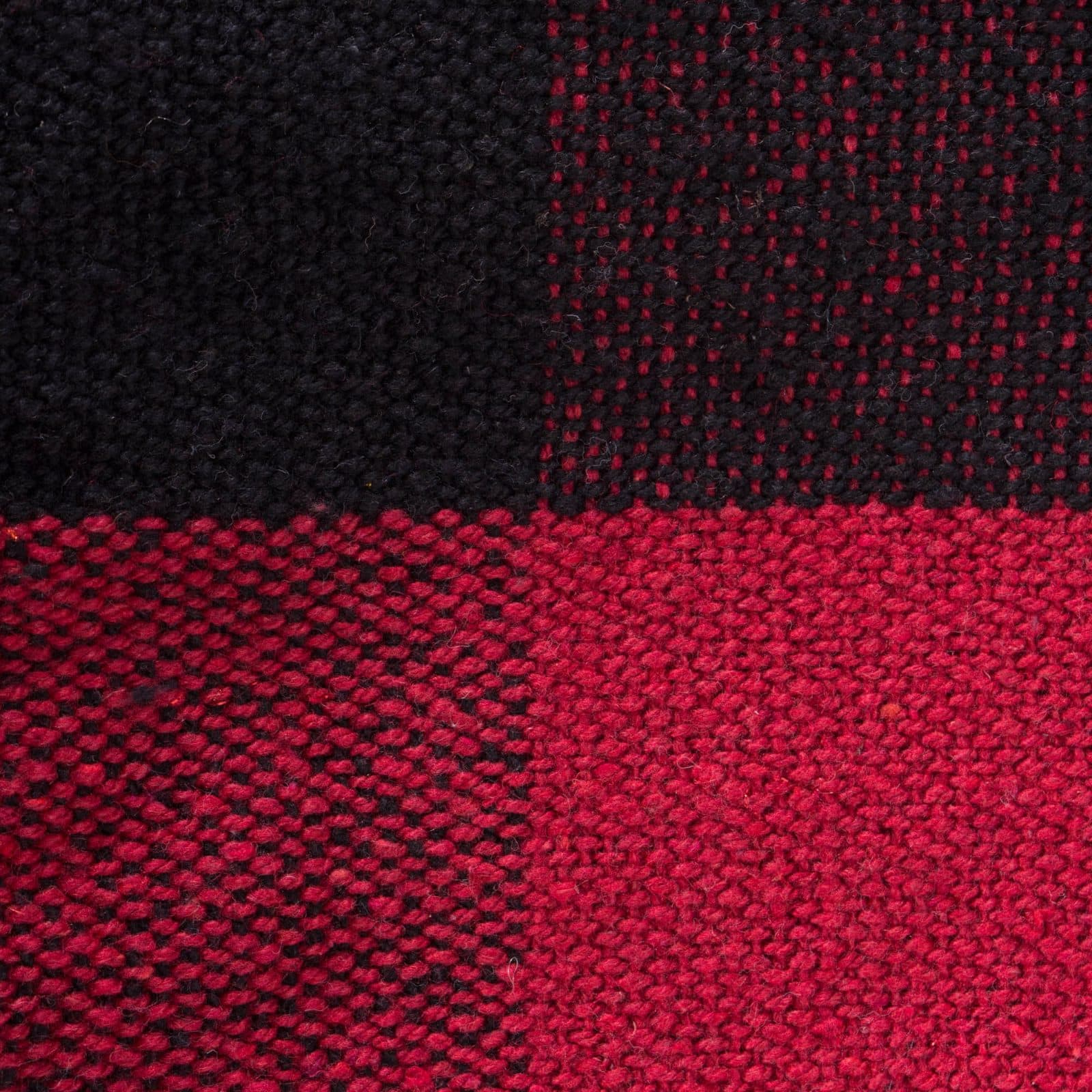 DII® Tango Red & Black Buffalo Check Throw
