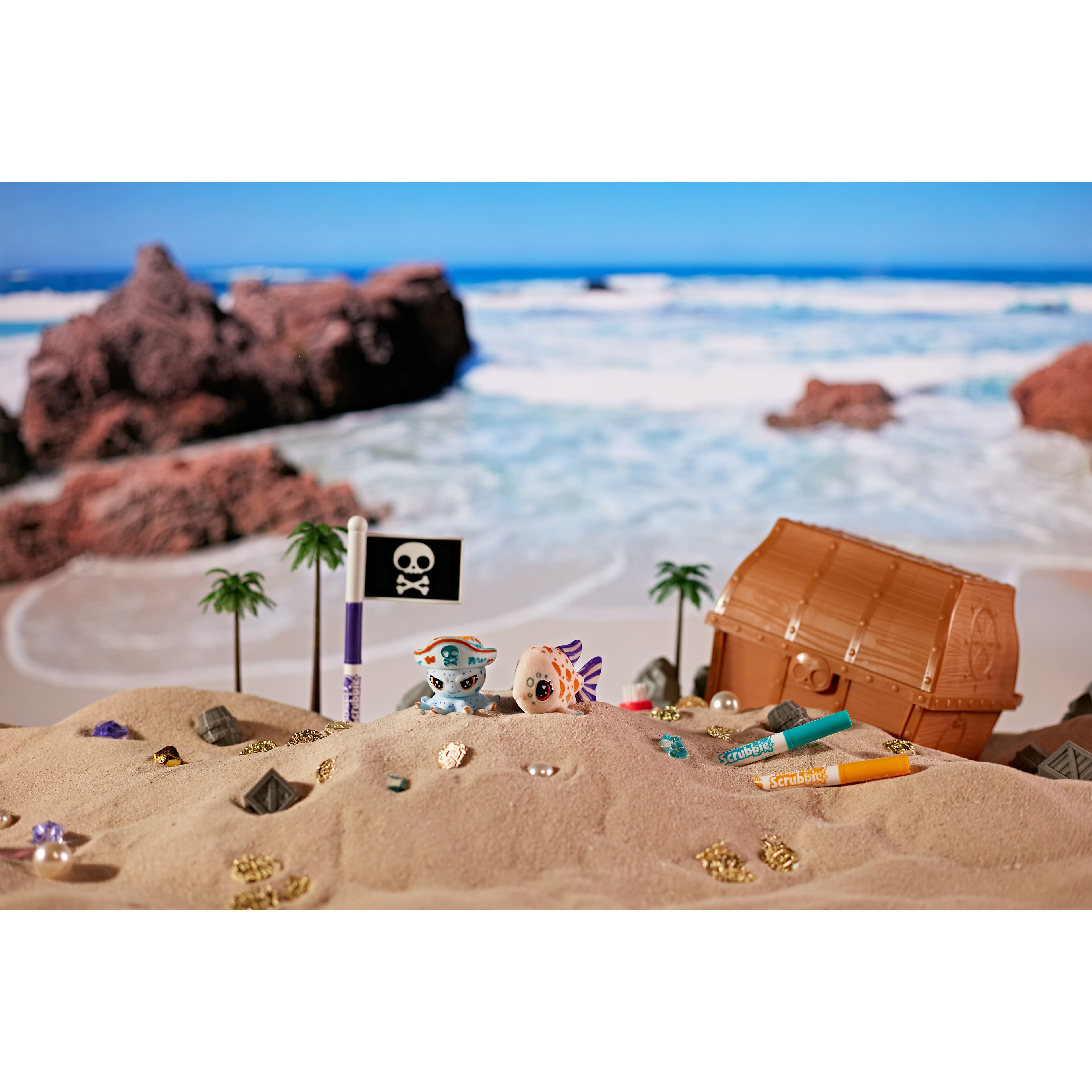 Crayola® Scribble Scrubbie® Glow Ocean Playset