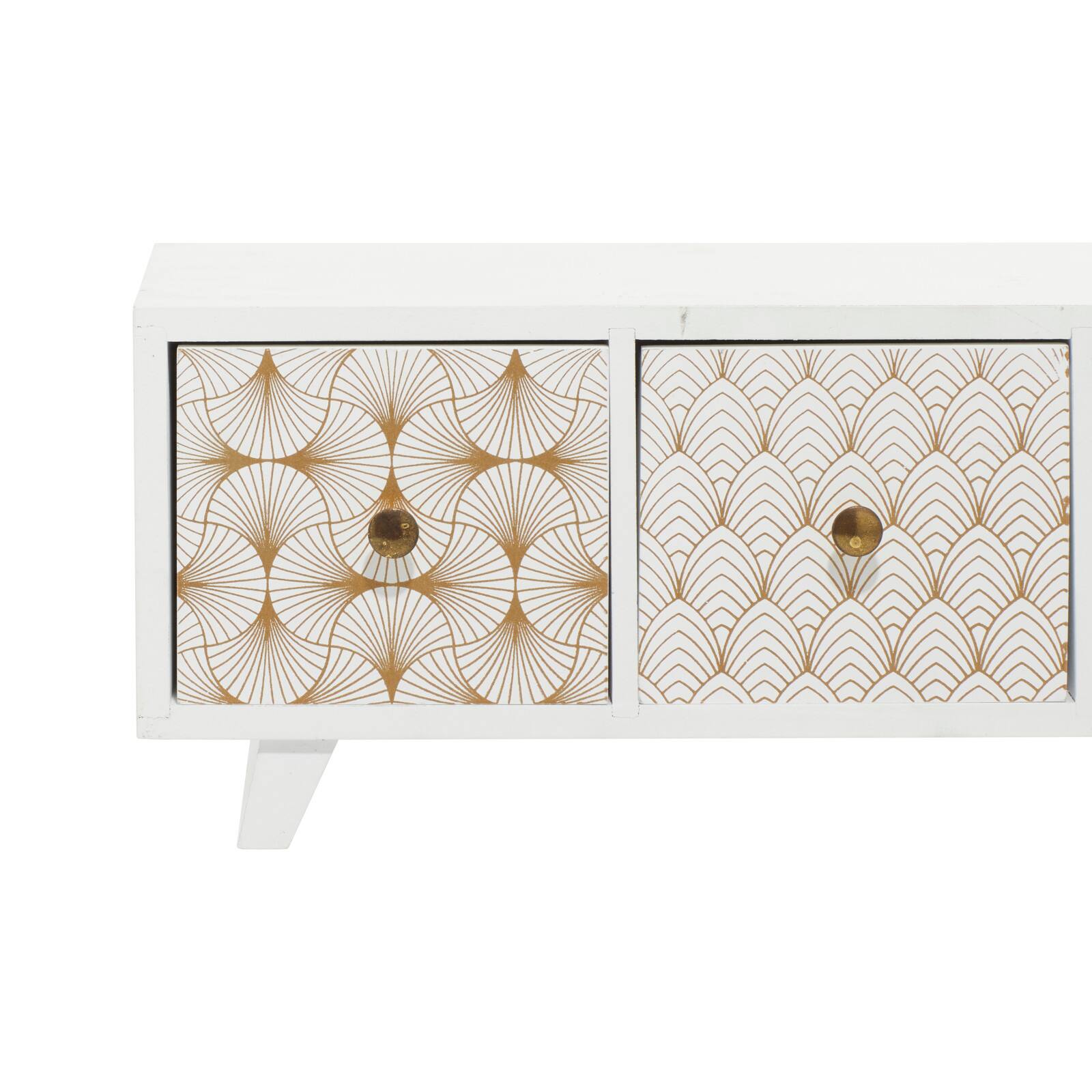 Gold Contemporary 3Drawer Jewelry Box Michaels