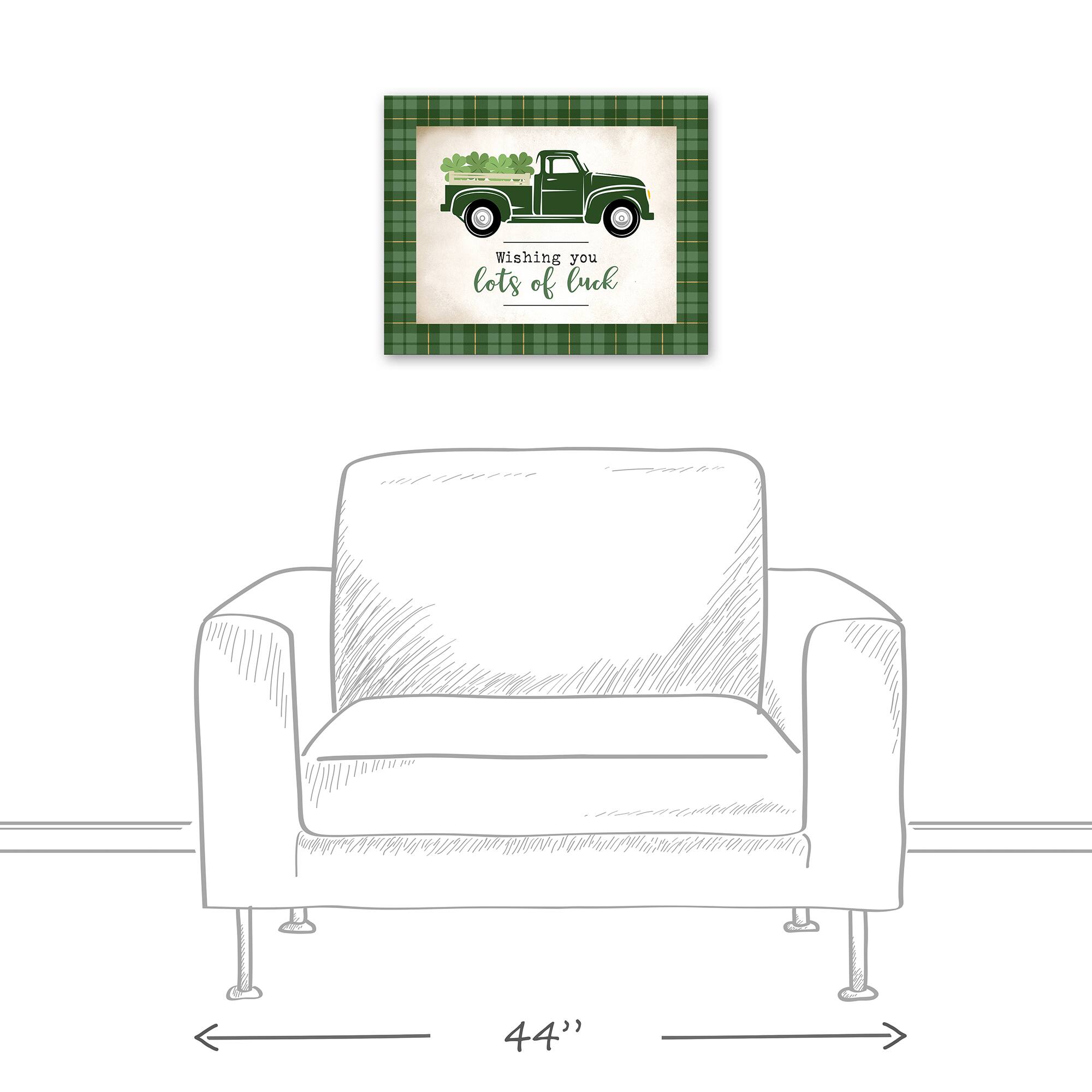 Lucky Truck 16" x 20" Canvas Wall Art