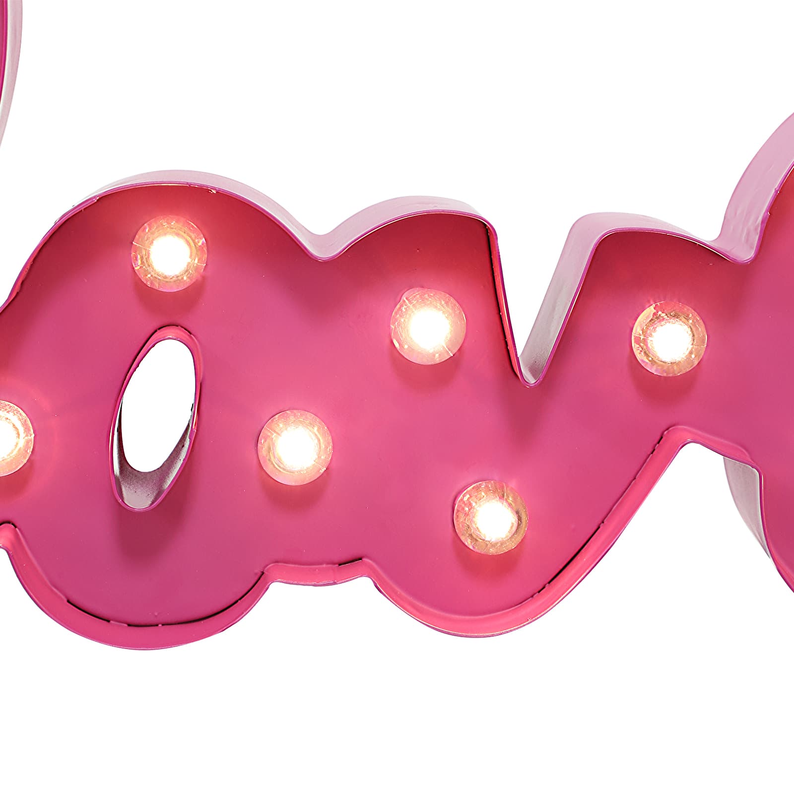 20&#x22; Pink Love LED Tabletop Marquee Sign by Celebrate It&#x2122;