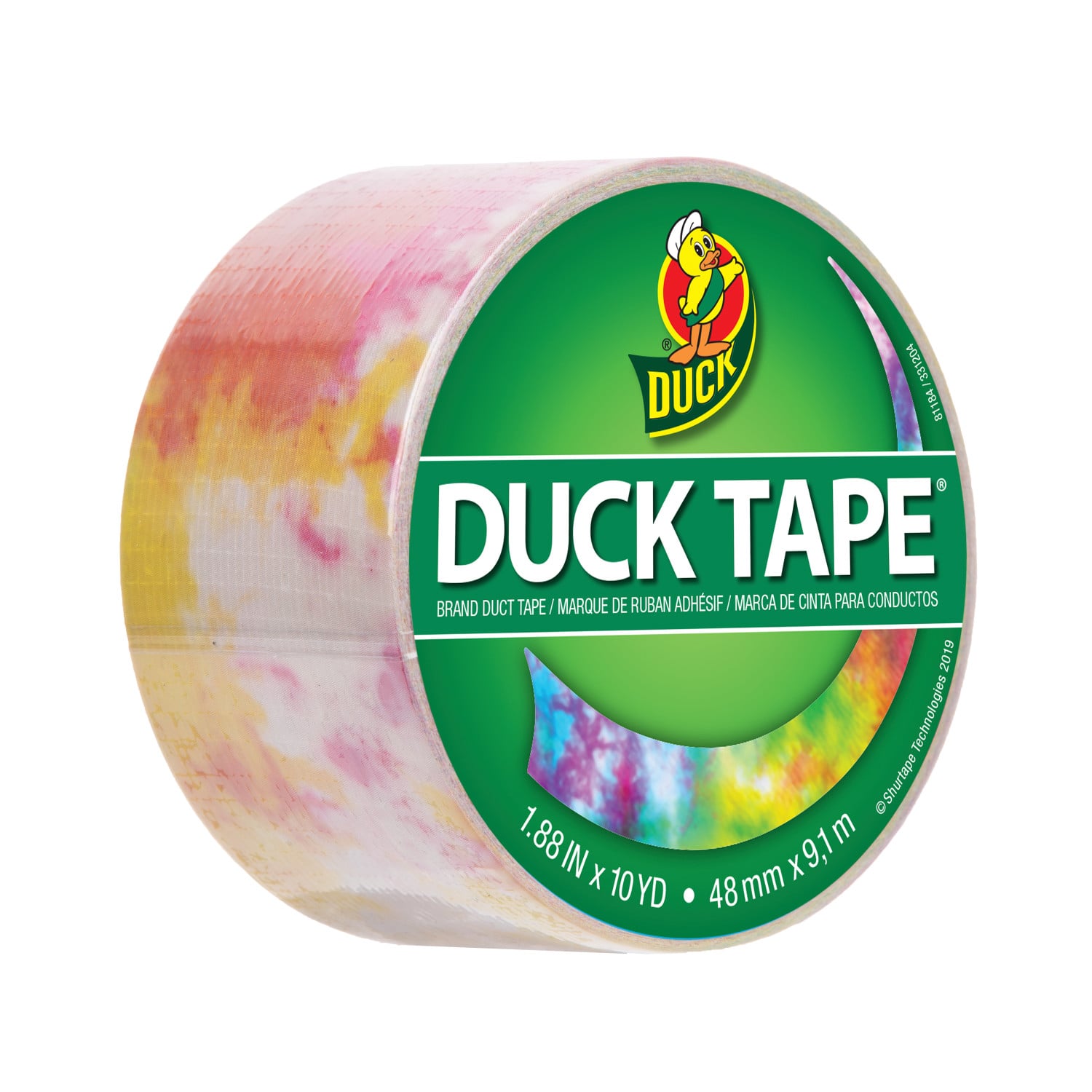 Duck Tape® Brand Tie Dye Print Duct Tape