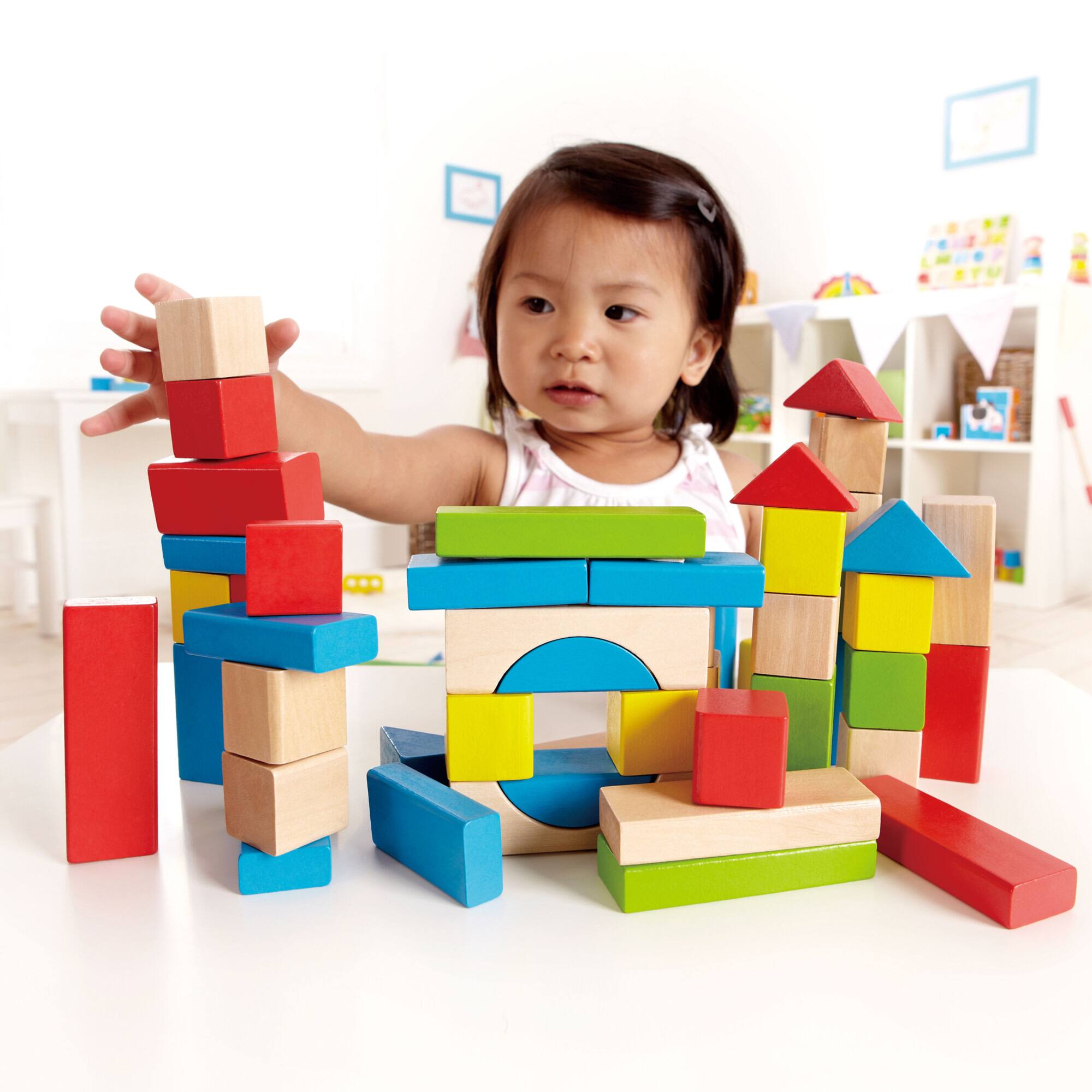 Hape Maple Wood Kids Building Blocks | Michaels