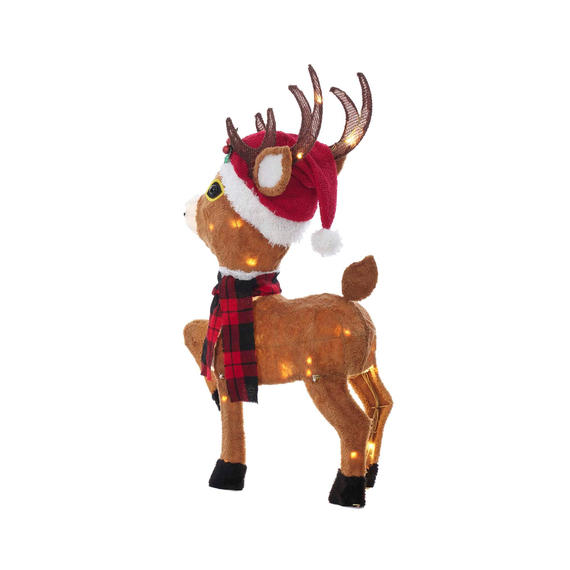 36&#x22; Plush Reindeer Figurine