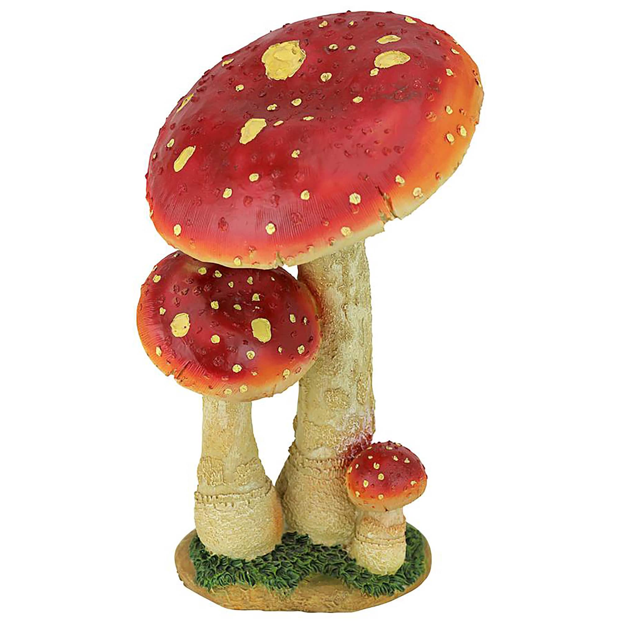 Design Toscano 13&#x22; Mystic Forest Red Mushroom Statue