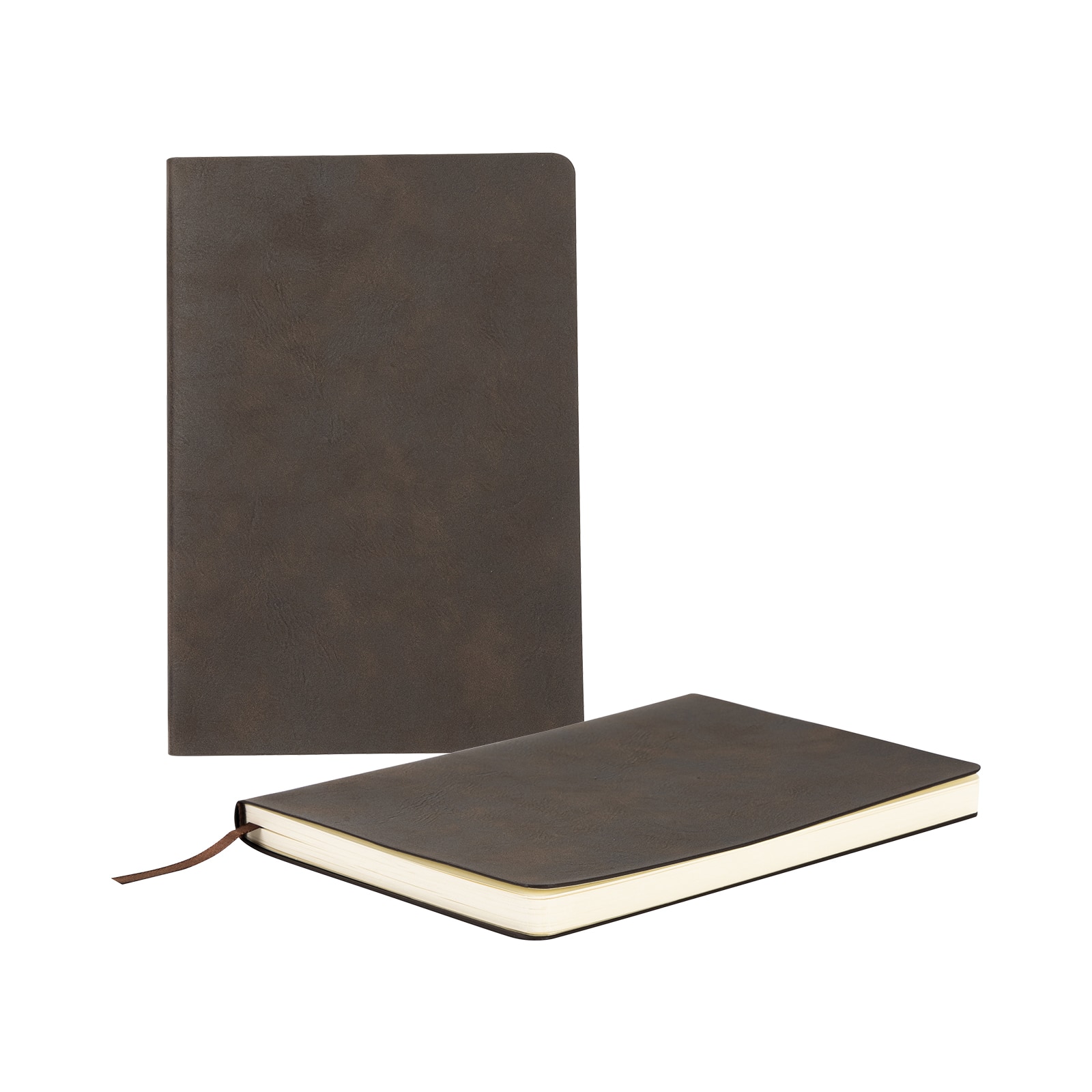 Craft Express Brown Engraving Faux Leather Notebooks, 2ct.