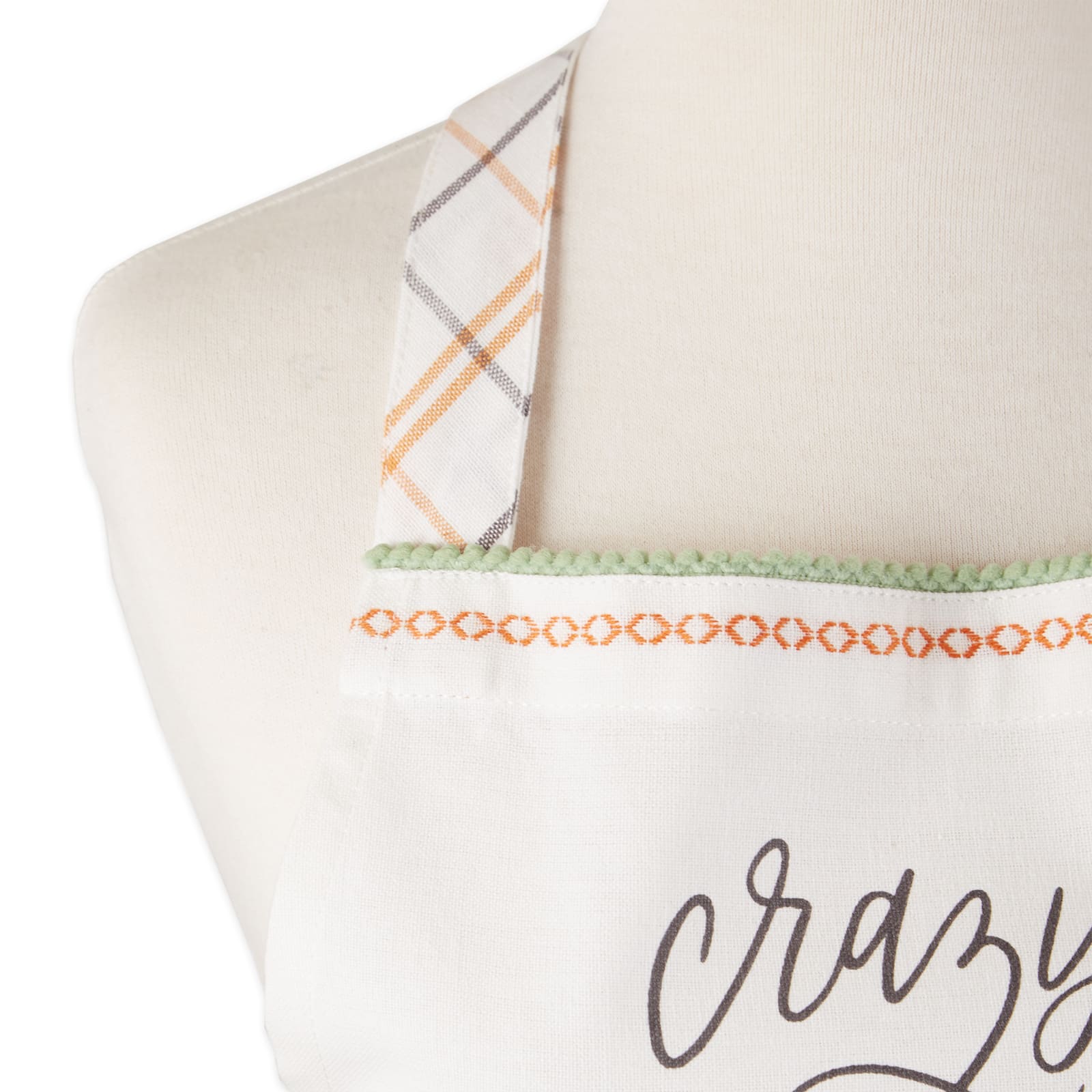 DII&#xAE; Crazy Pumpkin Lady Printed Apron