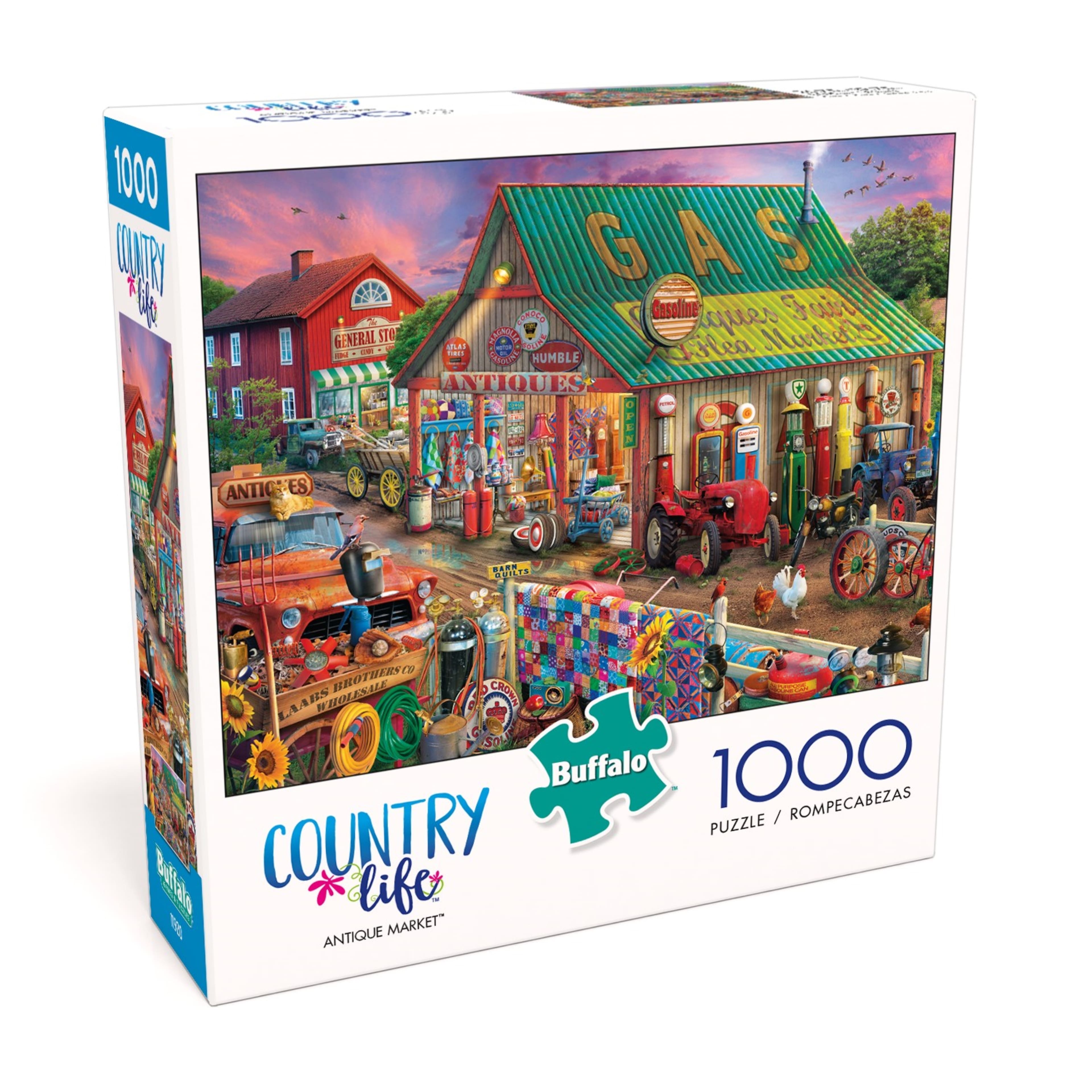 Assorted Country Life 1,000 Piece Puzzle