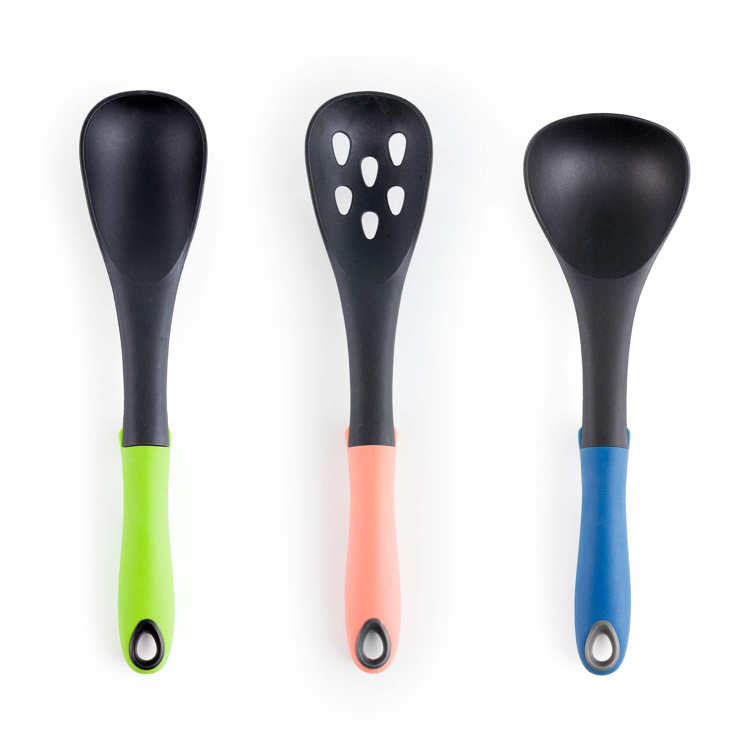 MegaChef Assorted Color Nylon Cooking Utensils Set, 7ct.