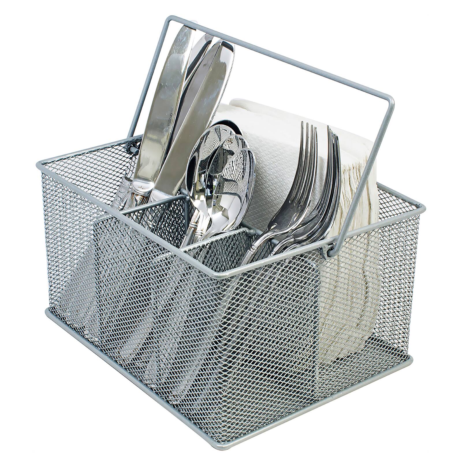 Sorbus Steel Mesh Utensils Caddy