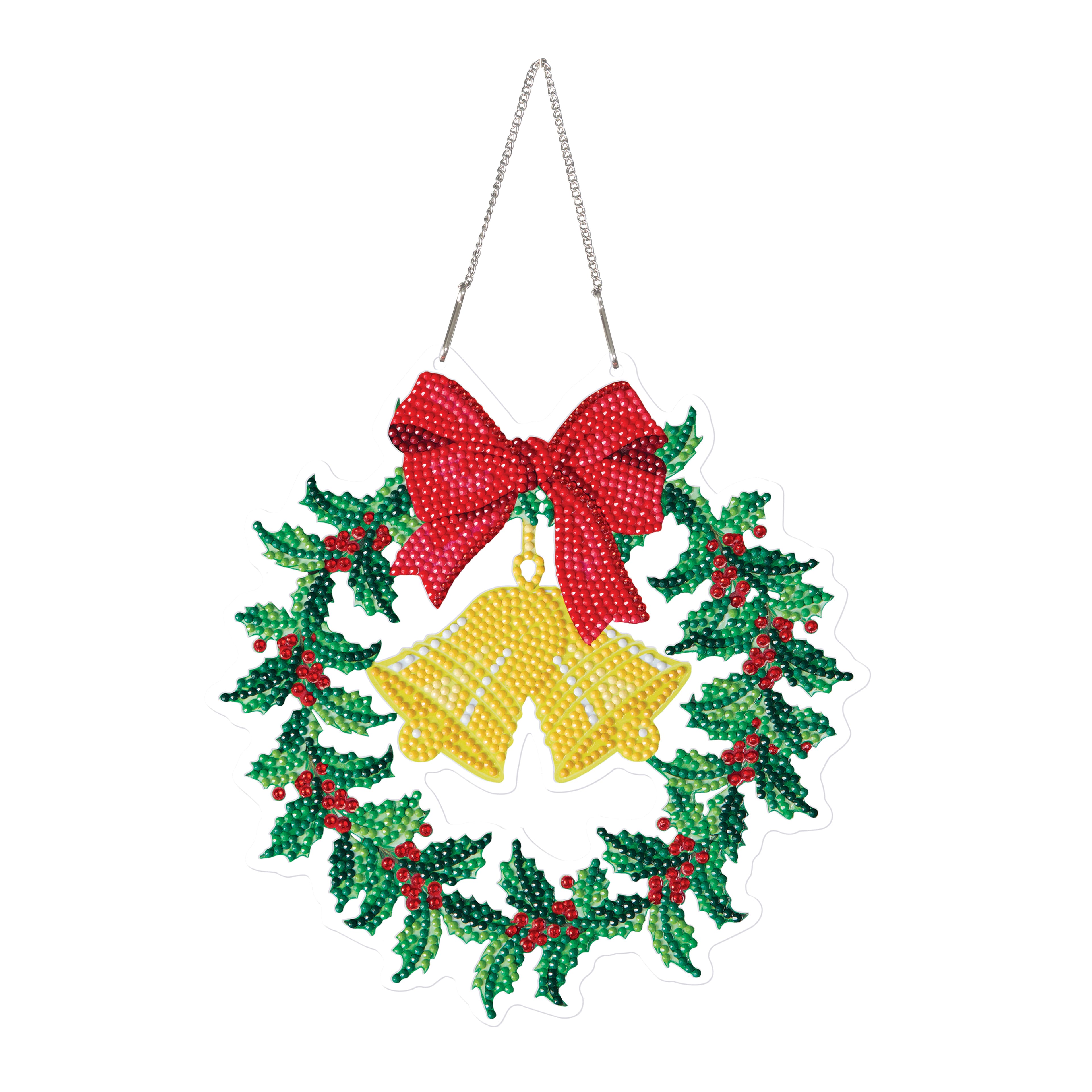 8&#x22; Bells Wreath Diamond Art Kit by Make Market&#xAE;