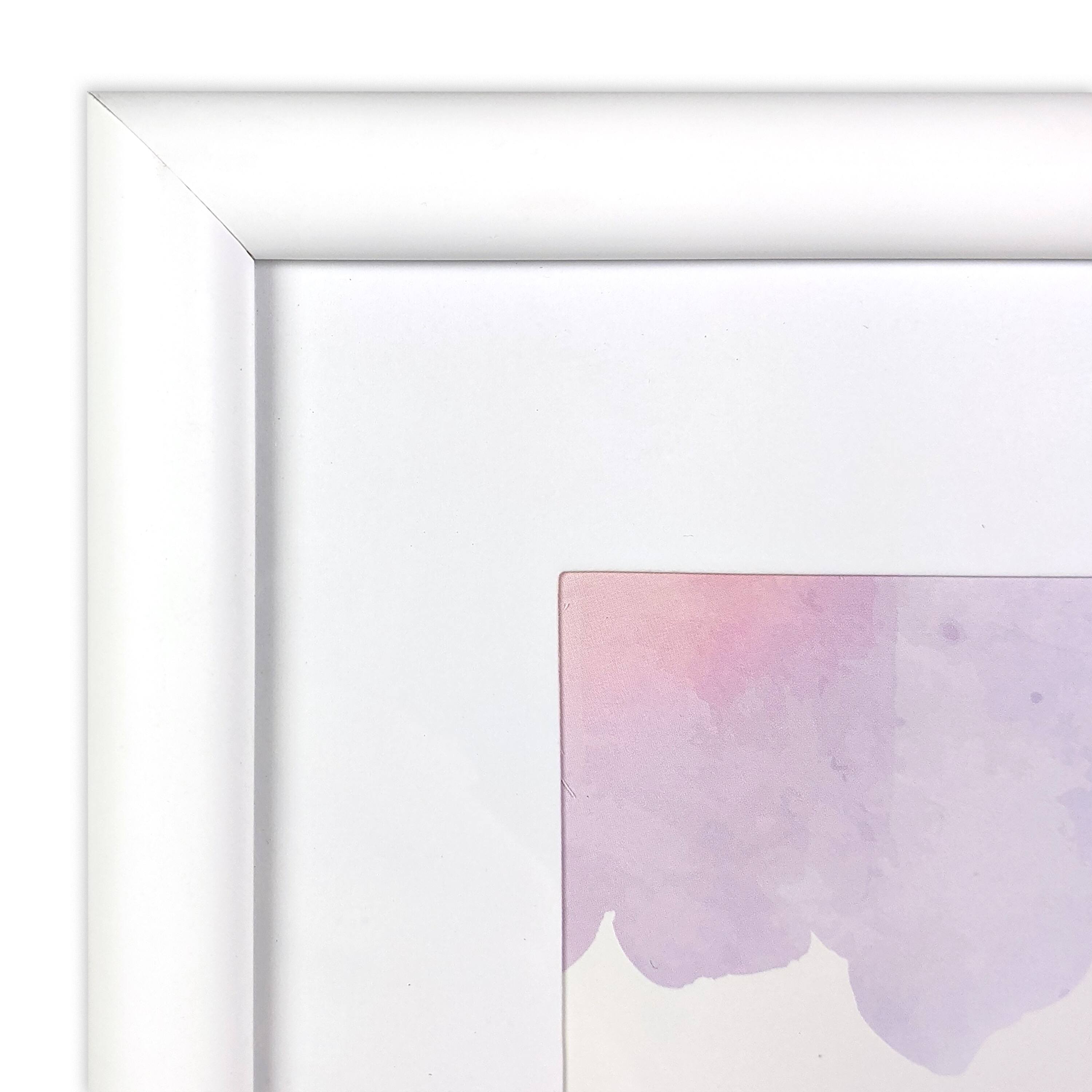 White 5&#x22; x 7&#x22; Frame with Mat, Simply Essentials&#x2122; by Studio D&#xE9;cor&#xAE;