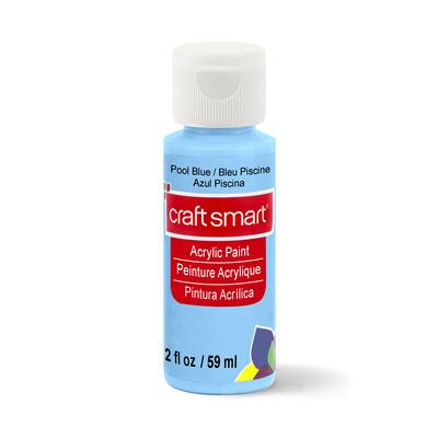 Buy in Bulk - 12 Pack: 2oz. Acrylic Paint by Craft Smart®, Color: Pool ...