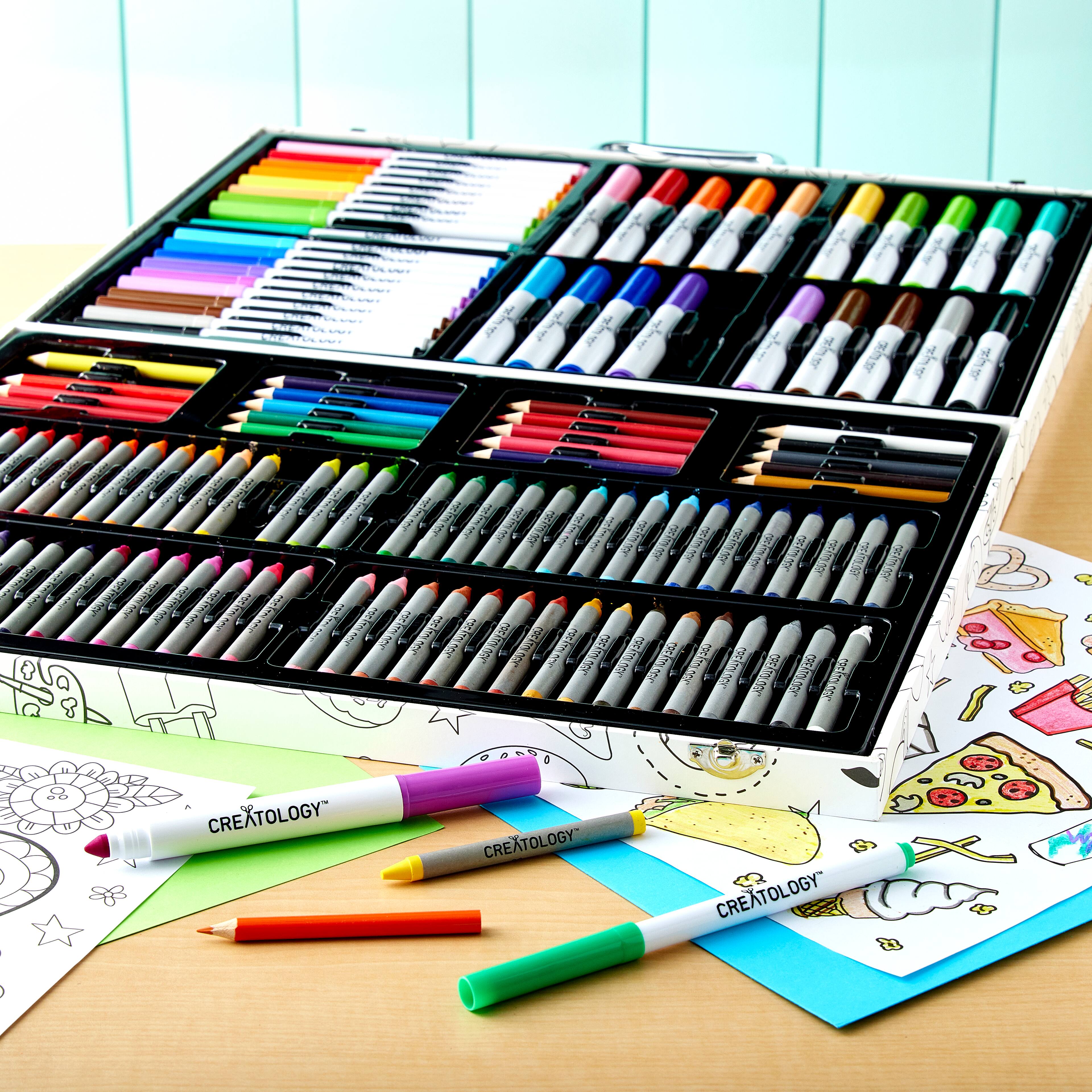8 Pack: 150 Piece Kid's Art Case by Creatology™