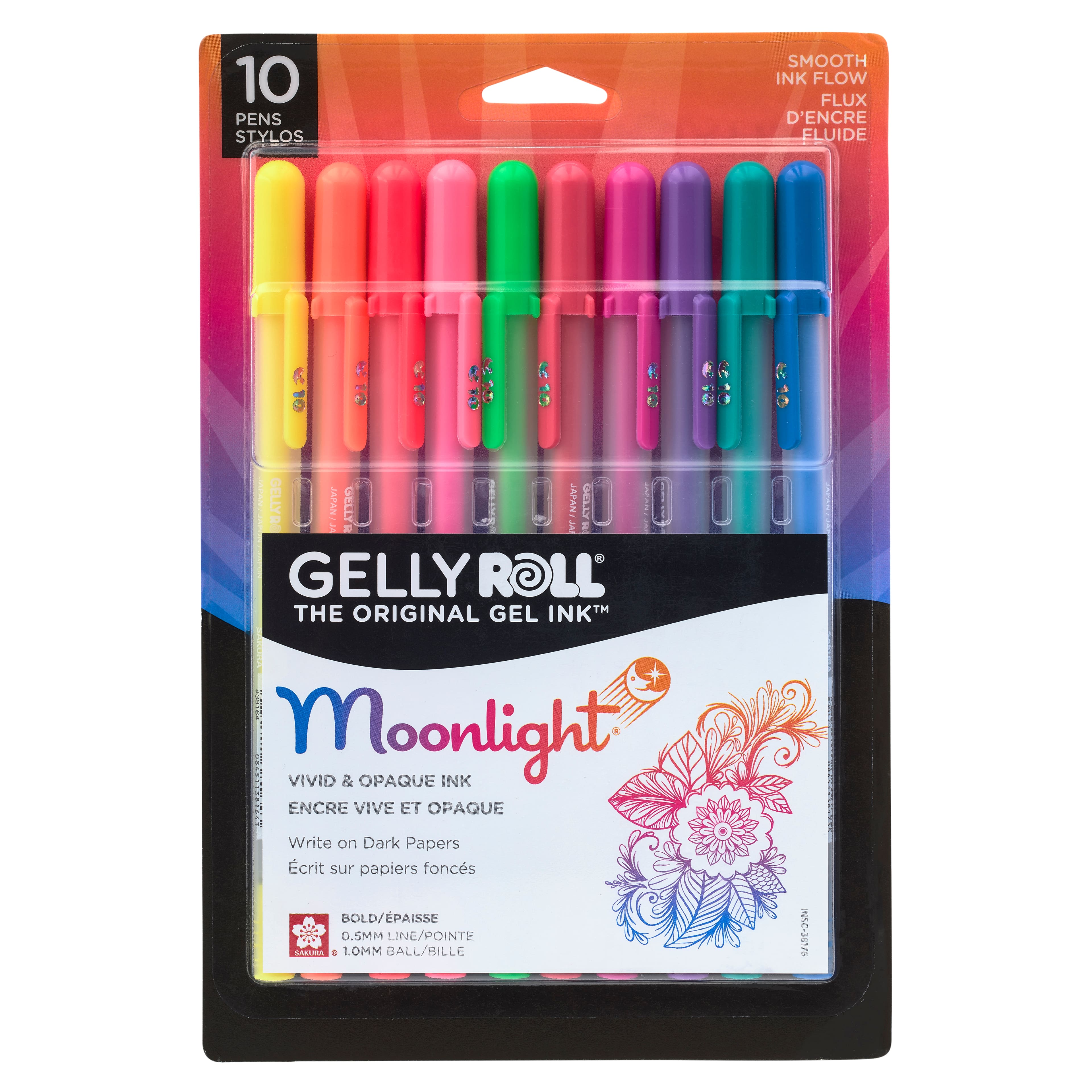 6 Packs: 10 ct. (60 total) Gelly Roll® Moonlight® Bold Point Gel Pen Set