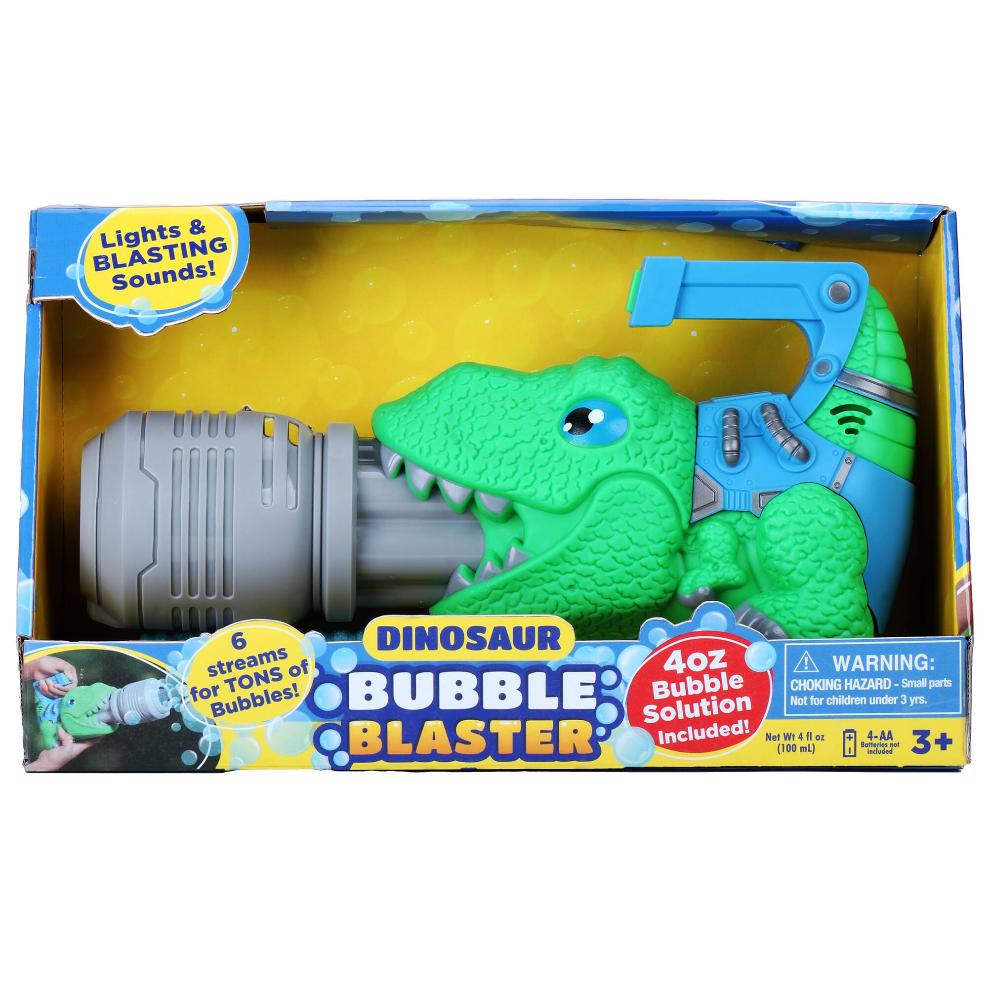 Kid Galaxy&#xAE; Dinosaur Bubble Blaster Toy