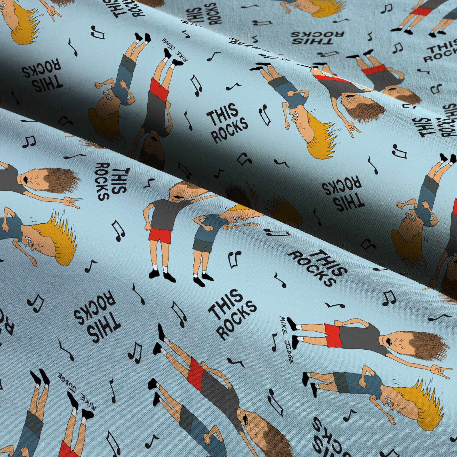 Nickelodeon Beavis & Butthead Cotton Fabric