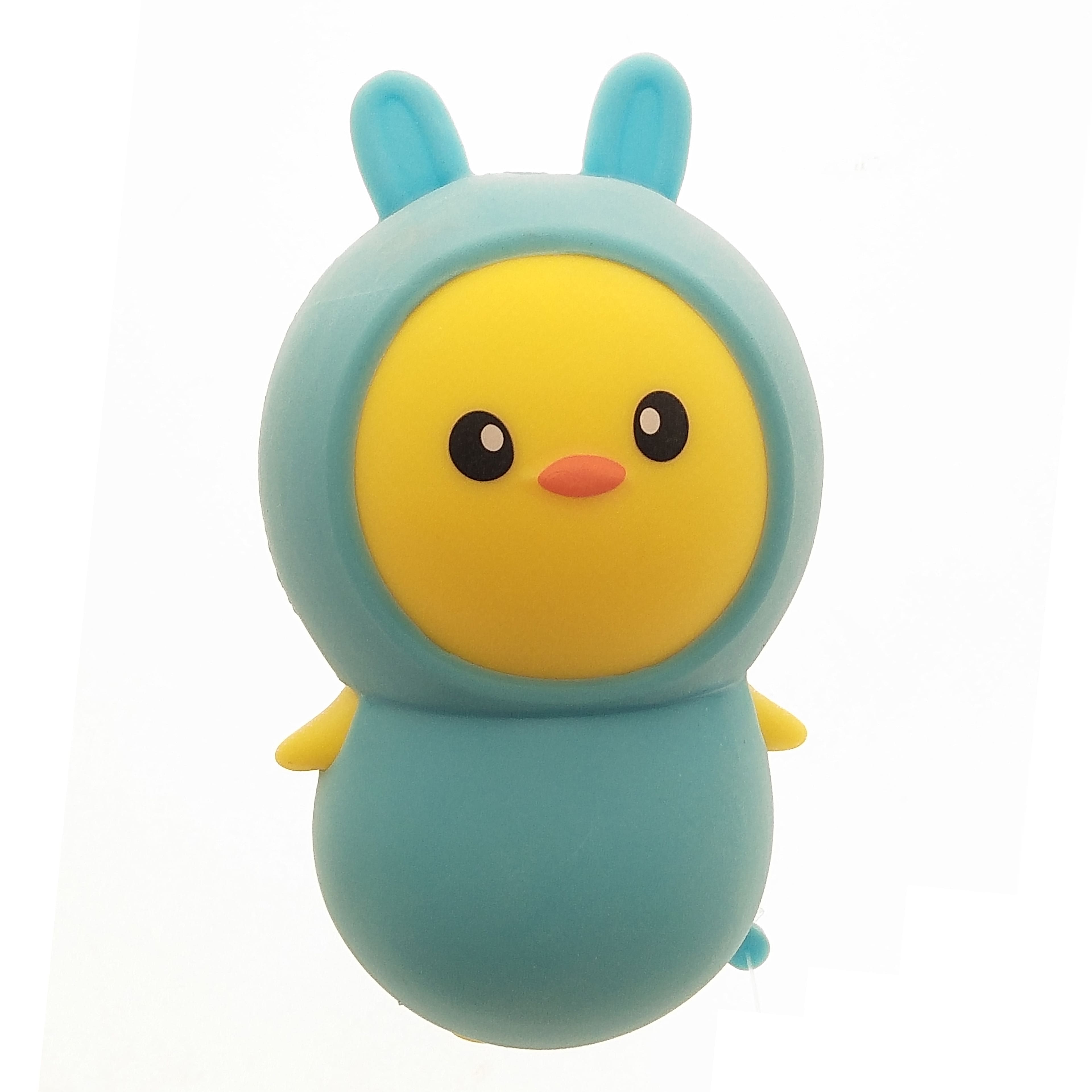5.75" Blue Bunny Chick Squishy Toy by Creatology™