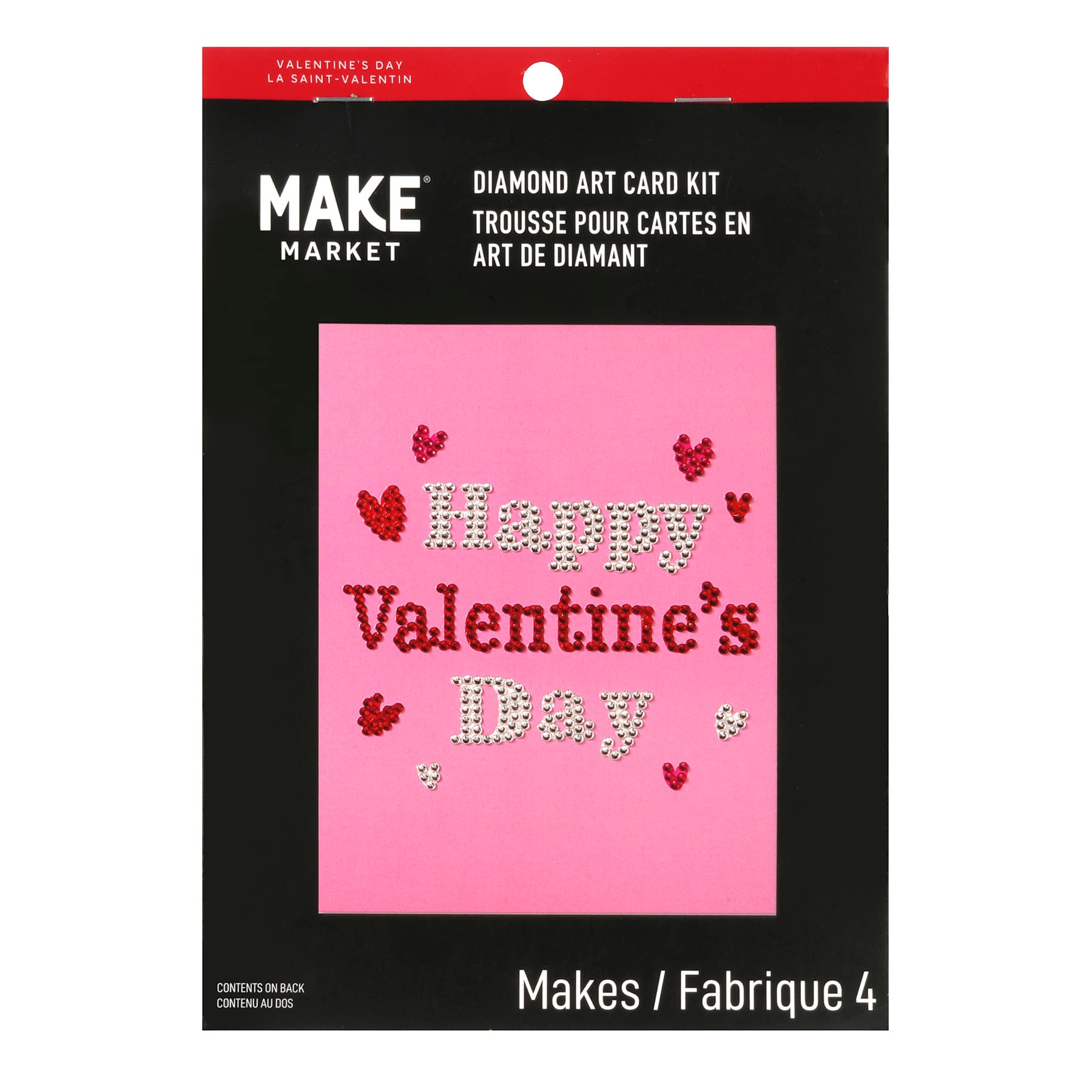 Yafeite Valentines Day Cards for Kids - 28pcs Diamond Painting Kits+ 28pcs Valentines Cards, Kids Valentines Day Cards with 7 Differe
