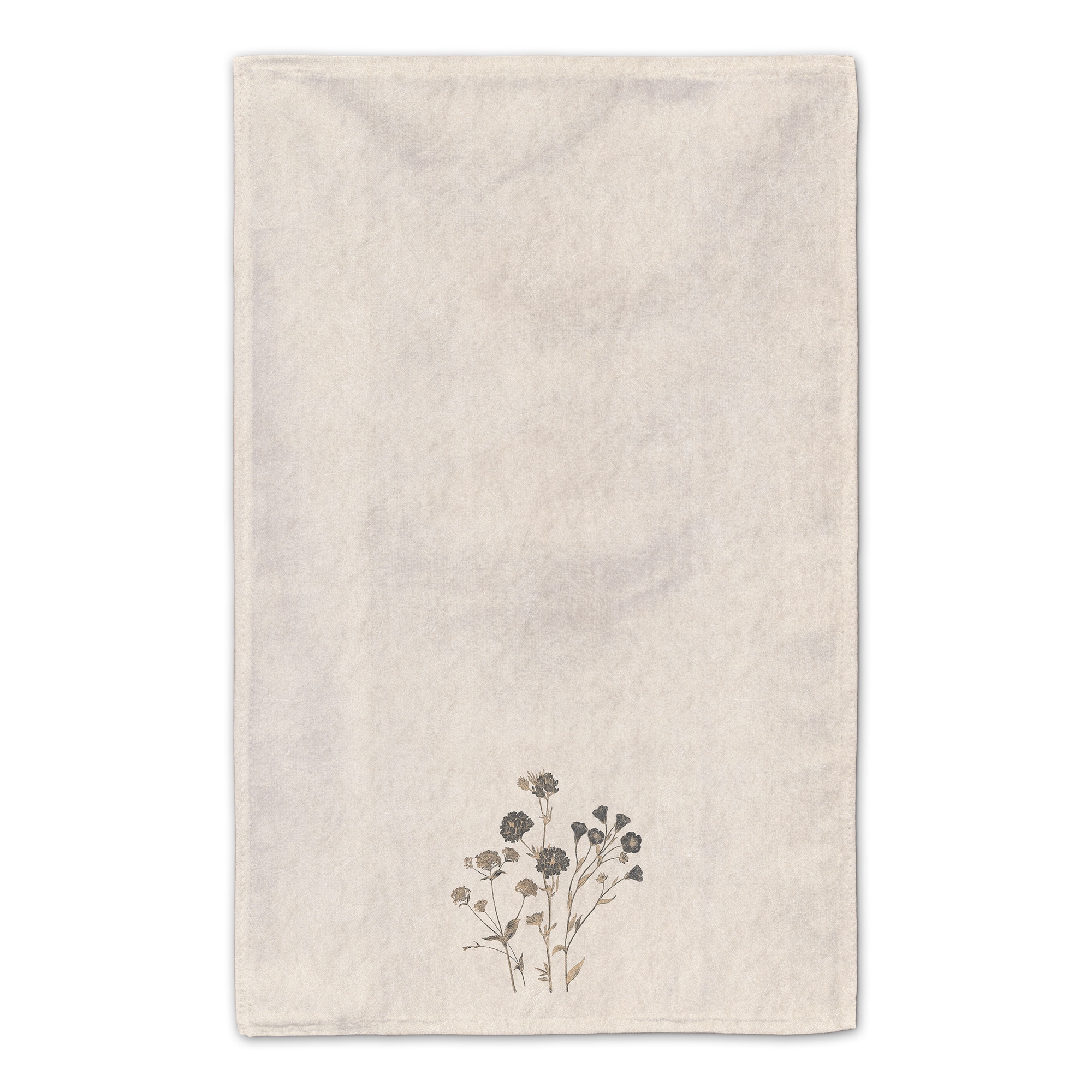 Botanicals Charcoal II Tans 16" x 25" Towel Set