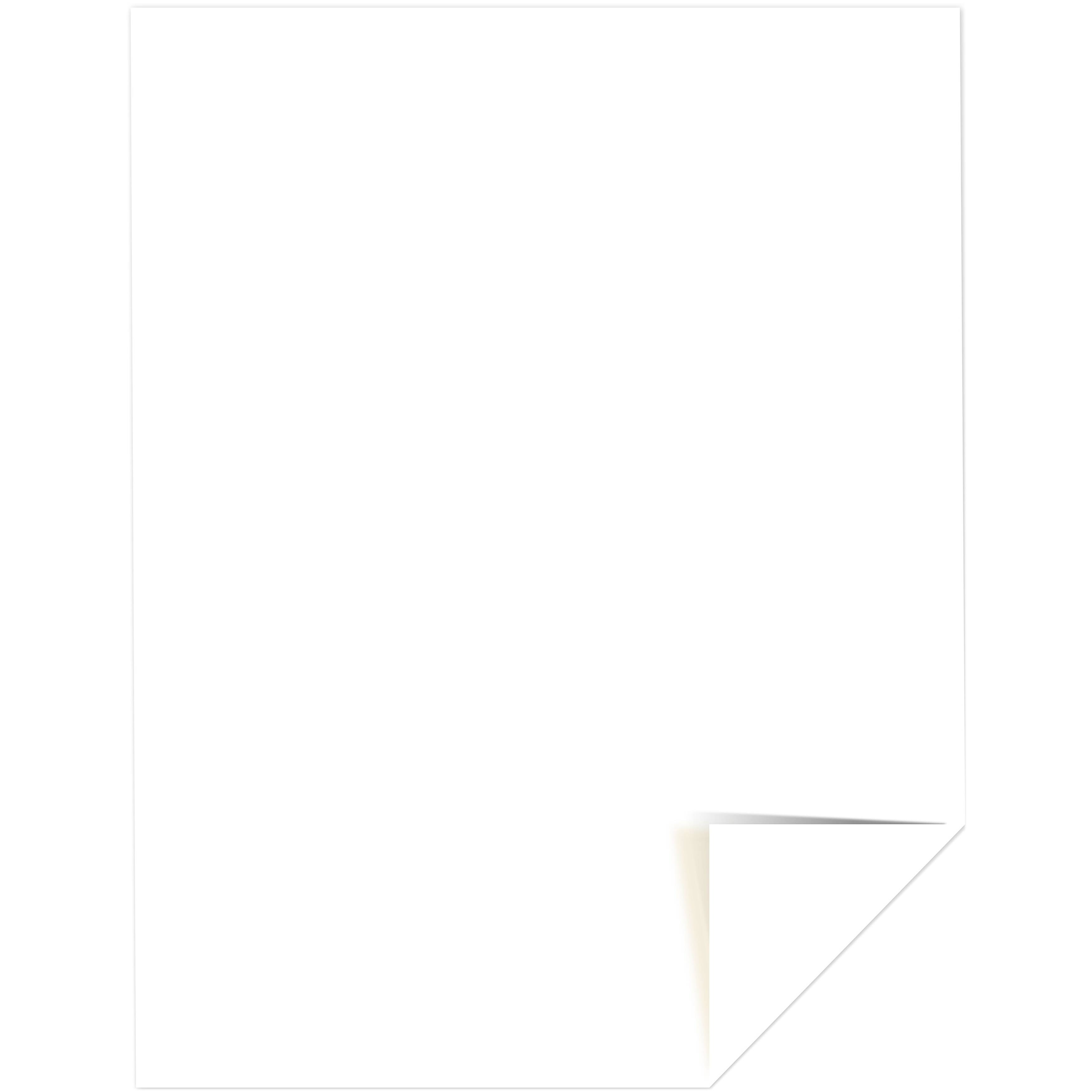 Neenah 110lb Classic Crest Cardstock 8.5"X11" 125/Pkg-Solar White