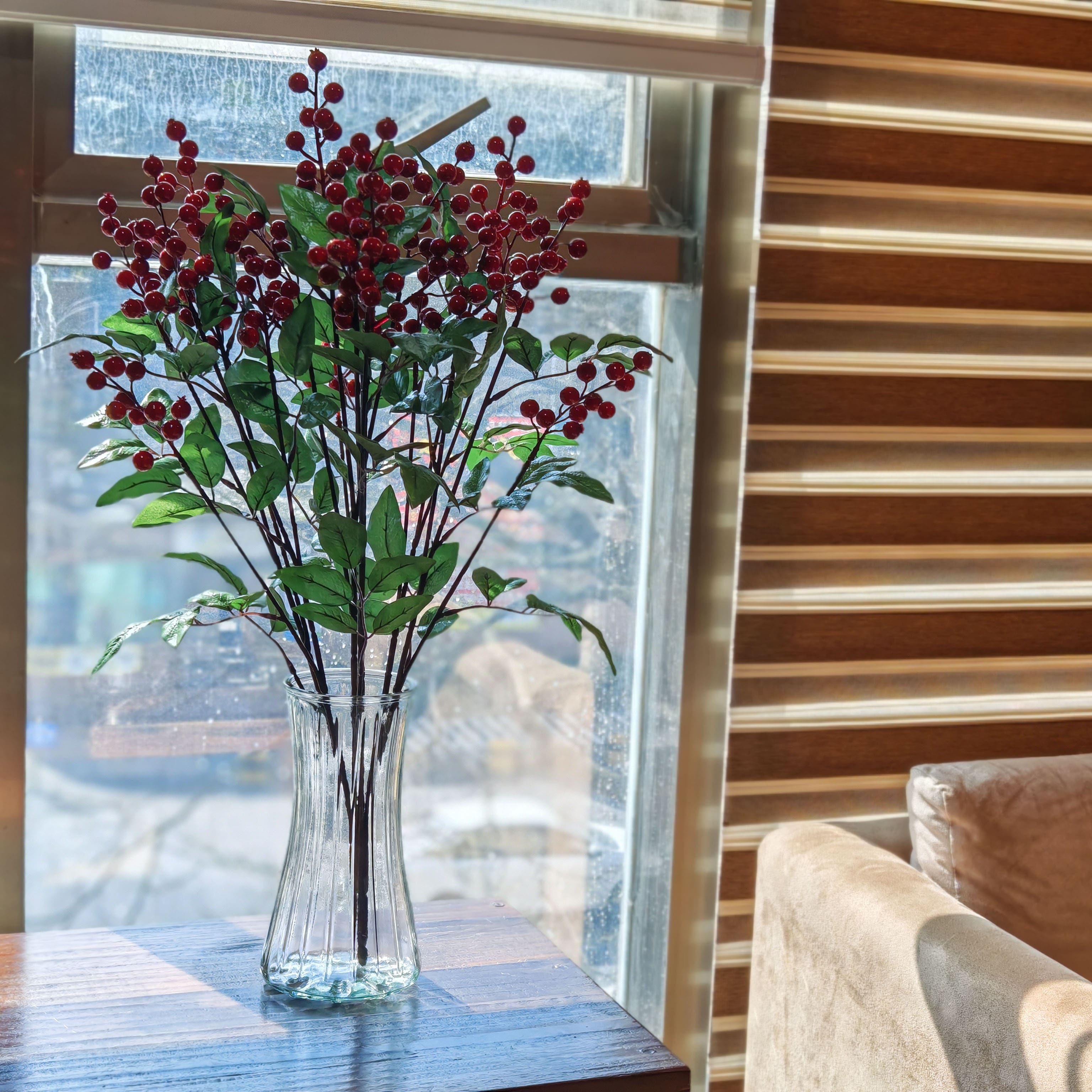 25&#x22; Red Berry Deluxe Bush by Ashland&#xAE;