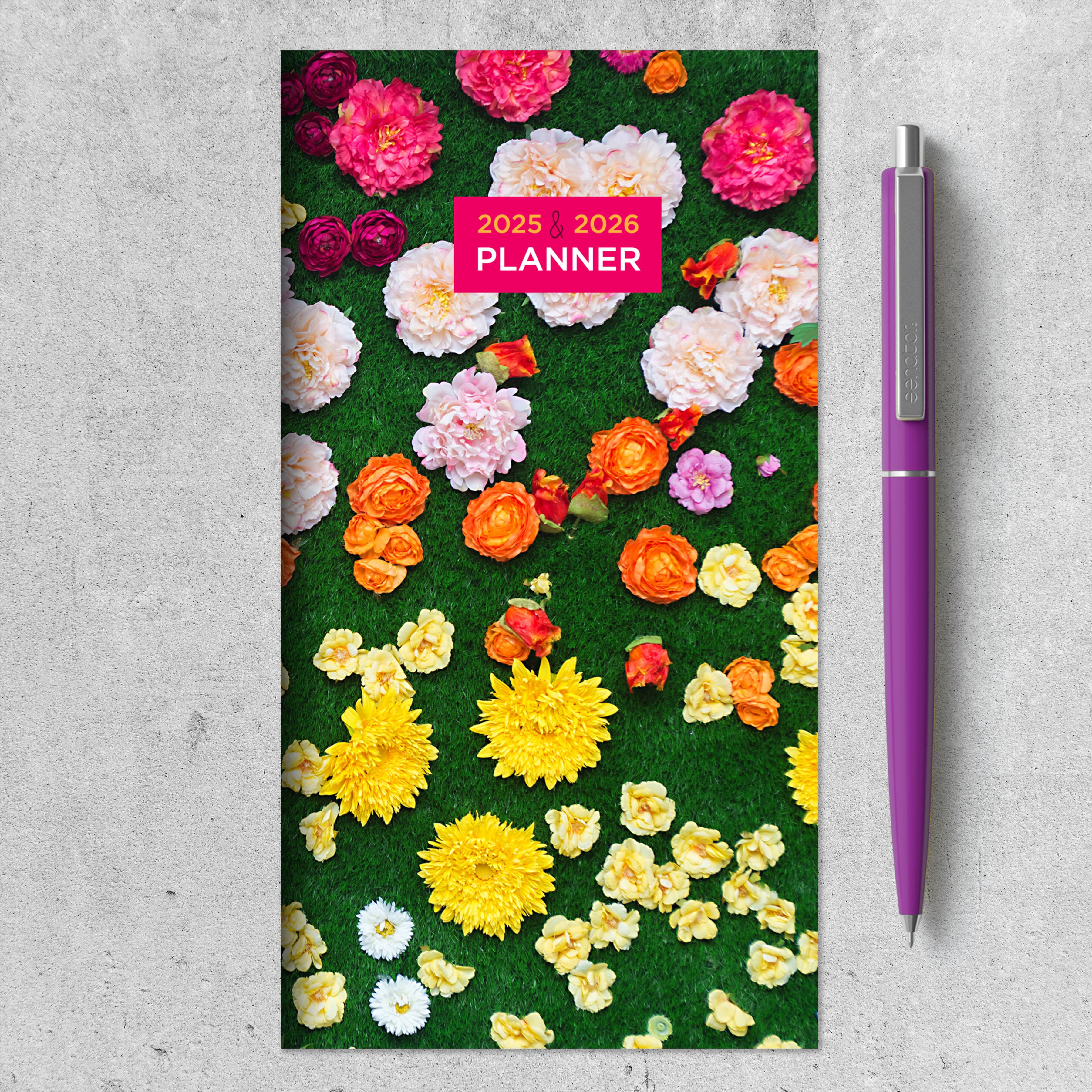 TF Publishing 2025-2026 Small Garden on the Green Monthly Pocket Planner