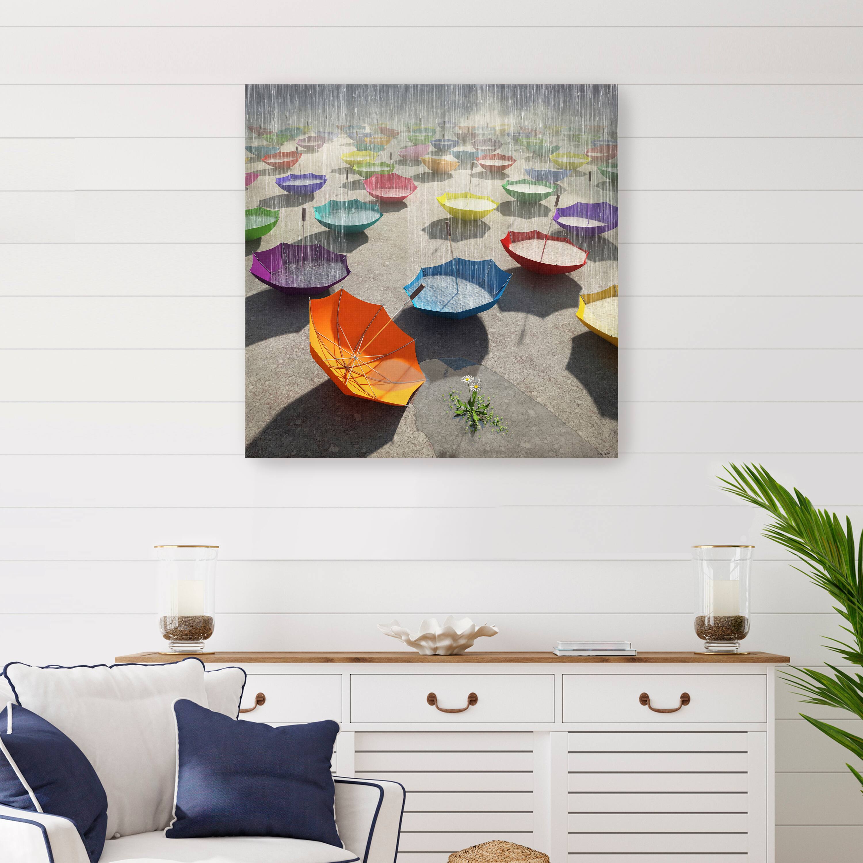 Lumaprints Downpour Canvas Wall Art