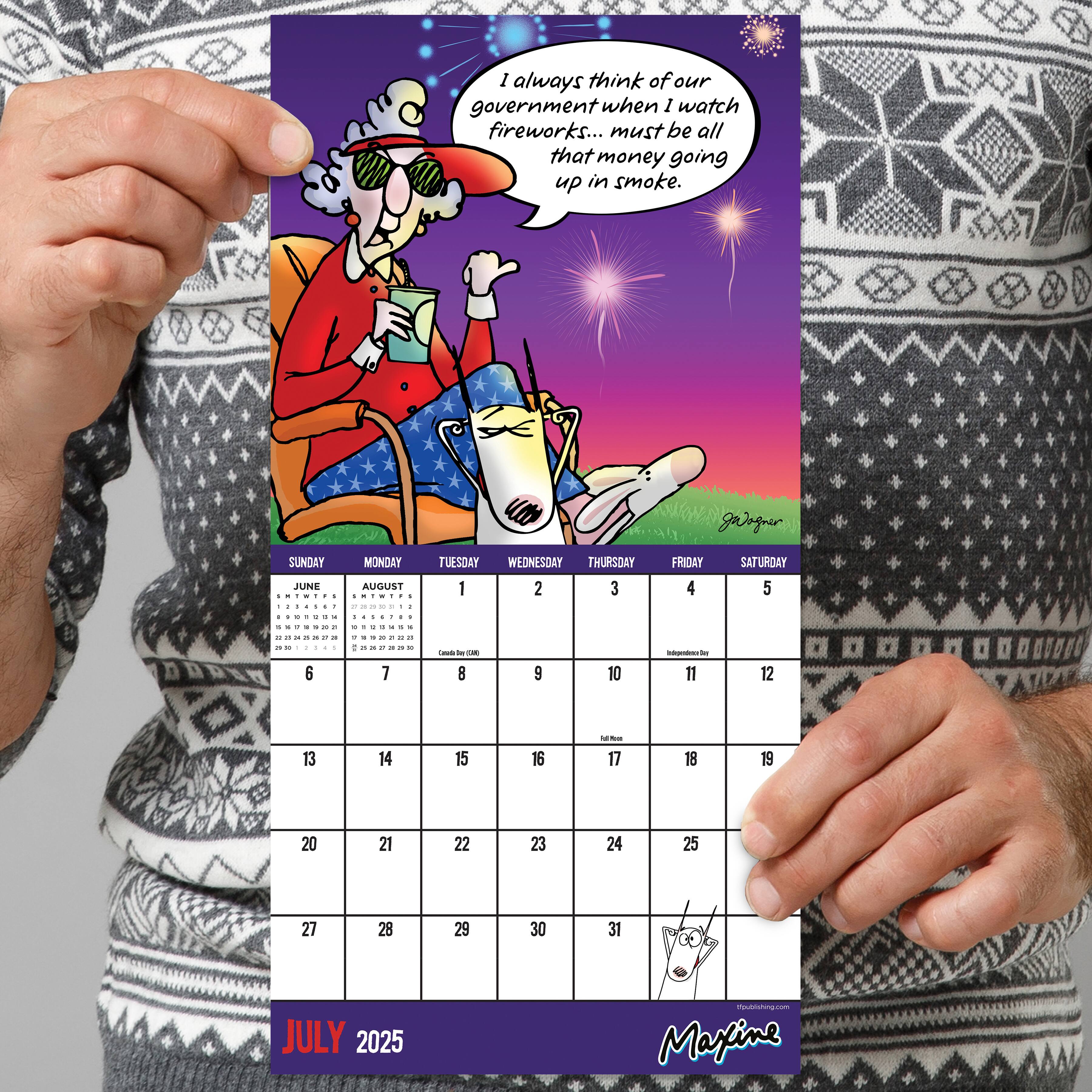 TF Publishing 2025 Maxine Mini Calendar