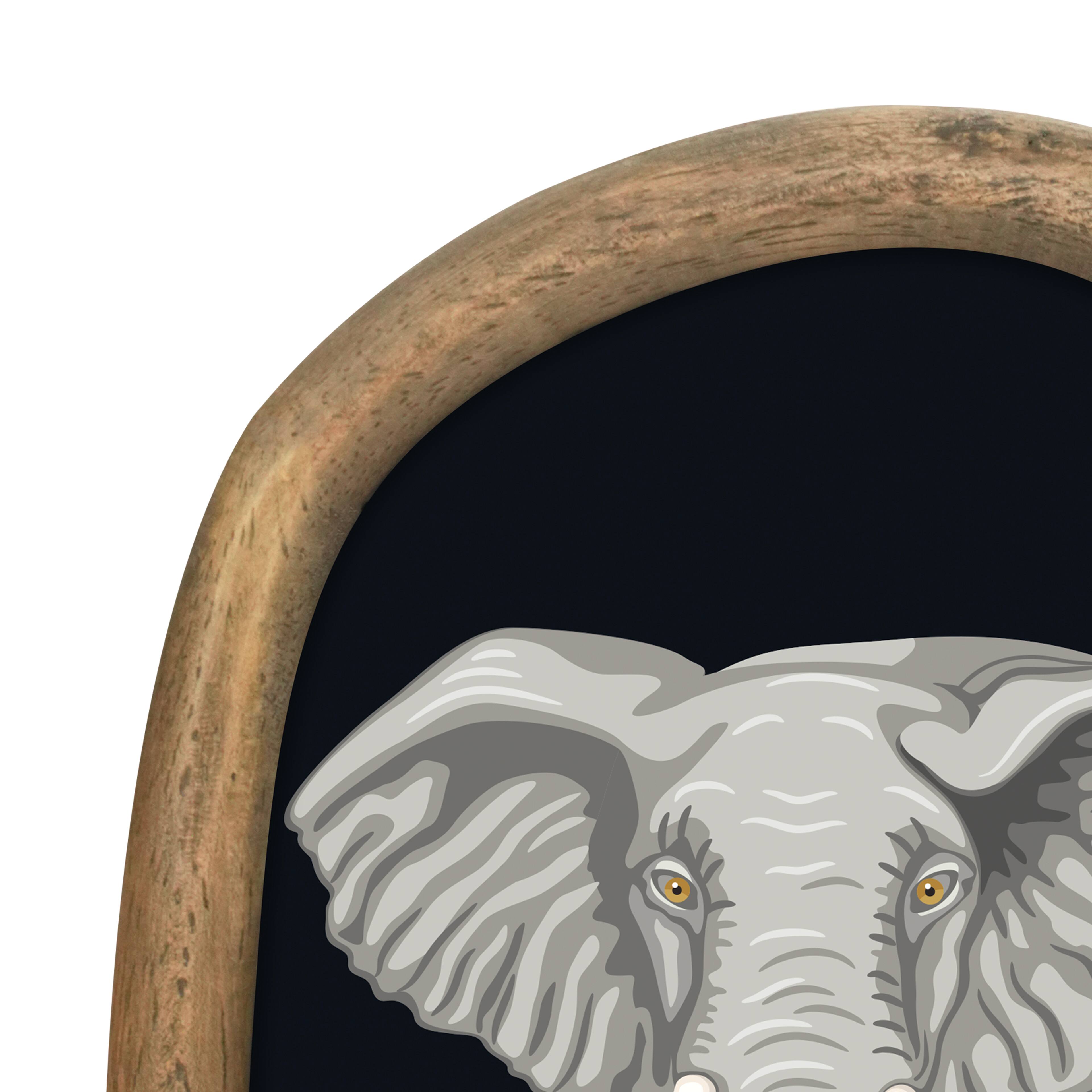 5" x 7" Brown Organic Shape Wood Tabletop Frame by Ashland®